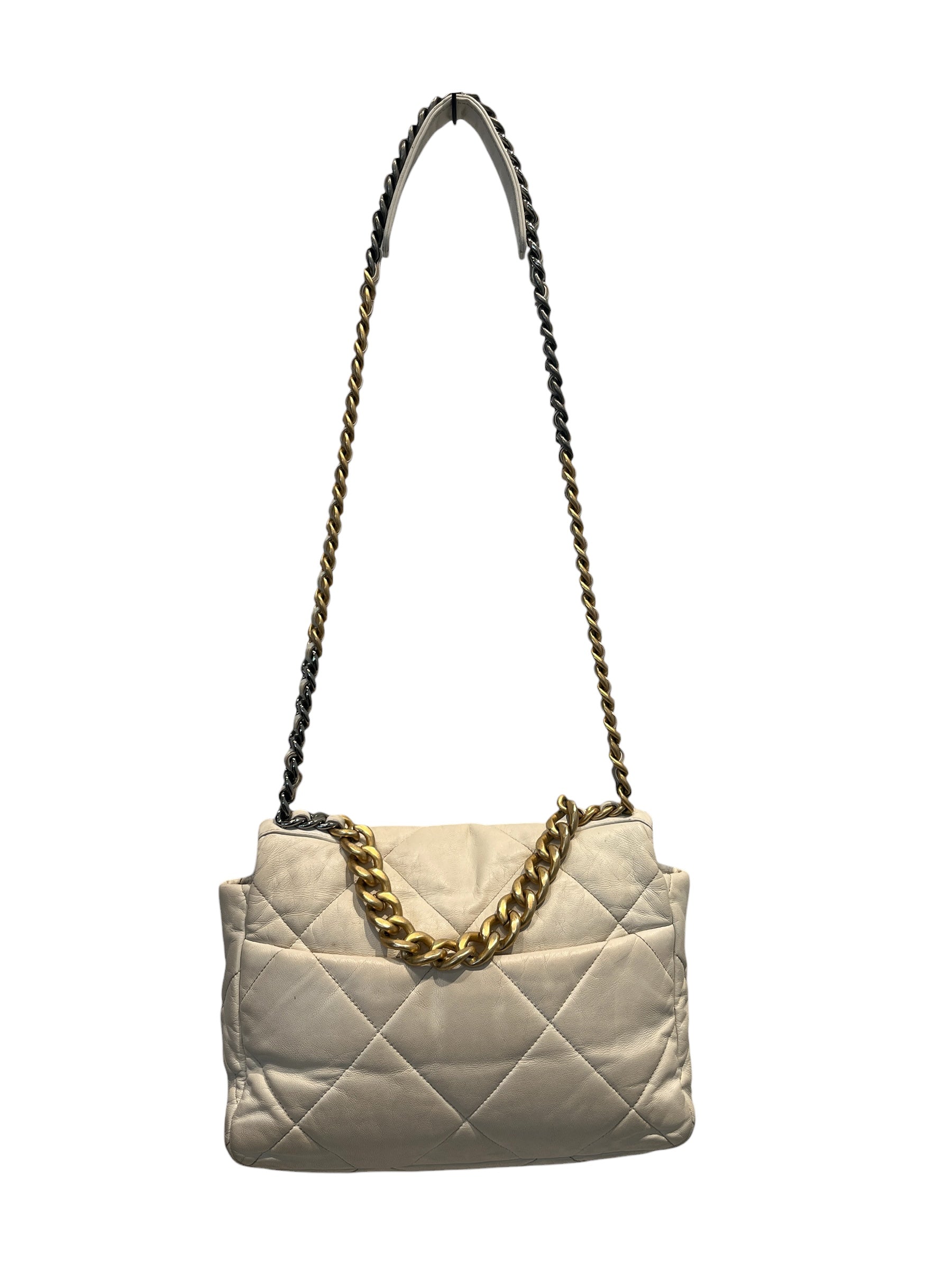 CHANEL/Hand Bag/Leather/CRM/Chanel 19 view 2