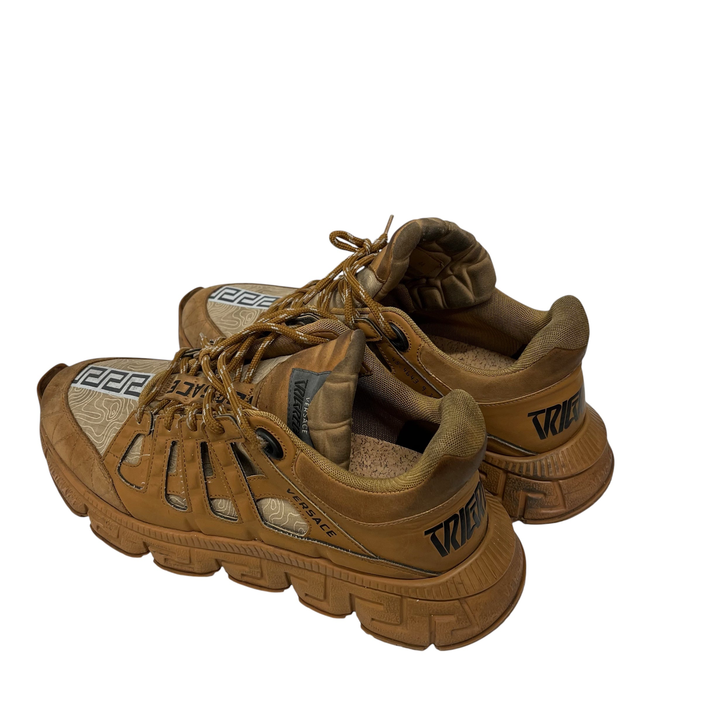 VERSACE/Low-Sneakers/US 9/BEG/TRIGRECA view 2