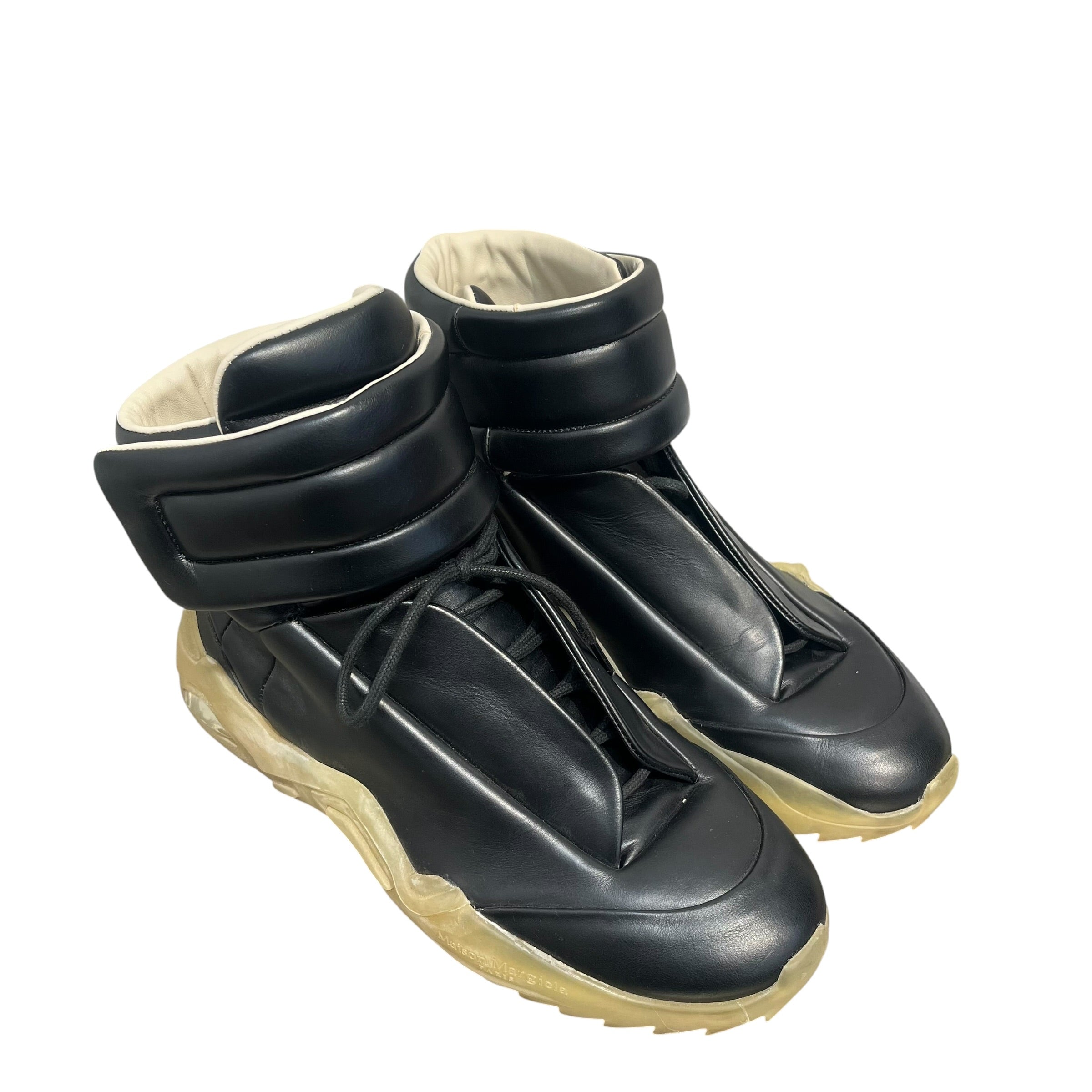 Maison Margiela/Hi-Sneakers/EU 44/Leather/BLK/New Future High Top view 1