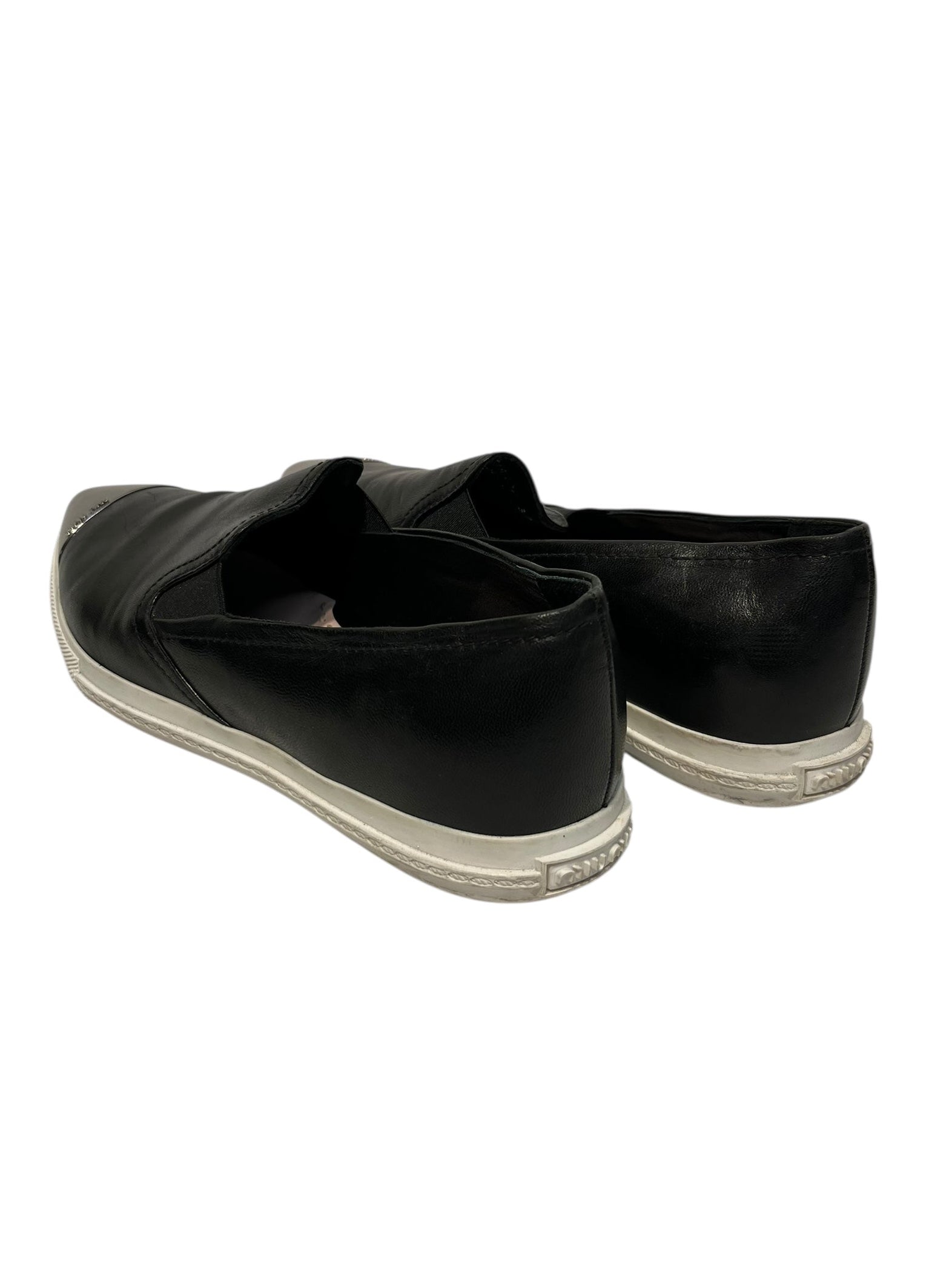MIU MIU/Flat Shoes/EU 38.5/Leather/BLK/ view 2