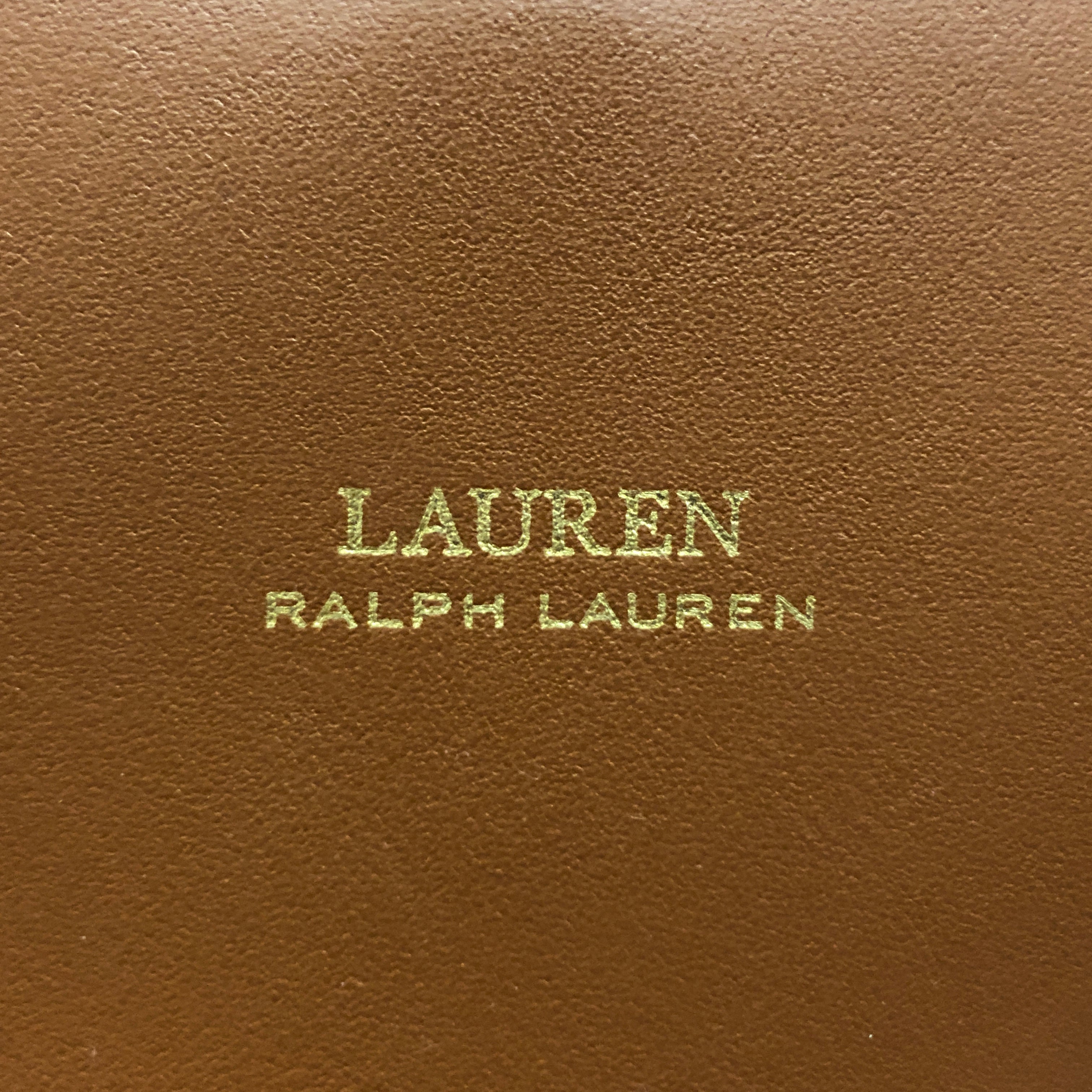 RALPH LAUREN/Tote Bag/Leather/CML/ view 5