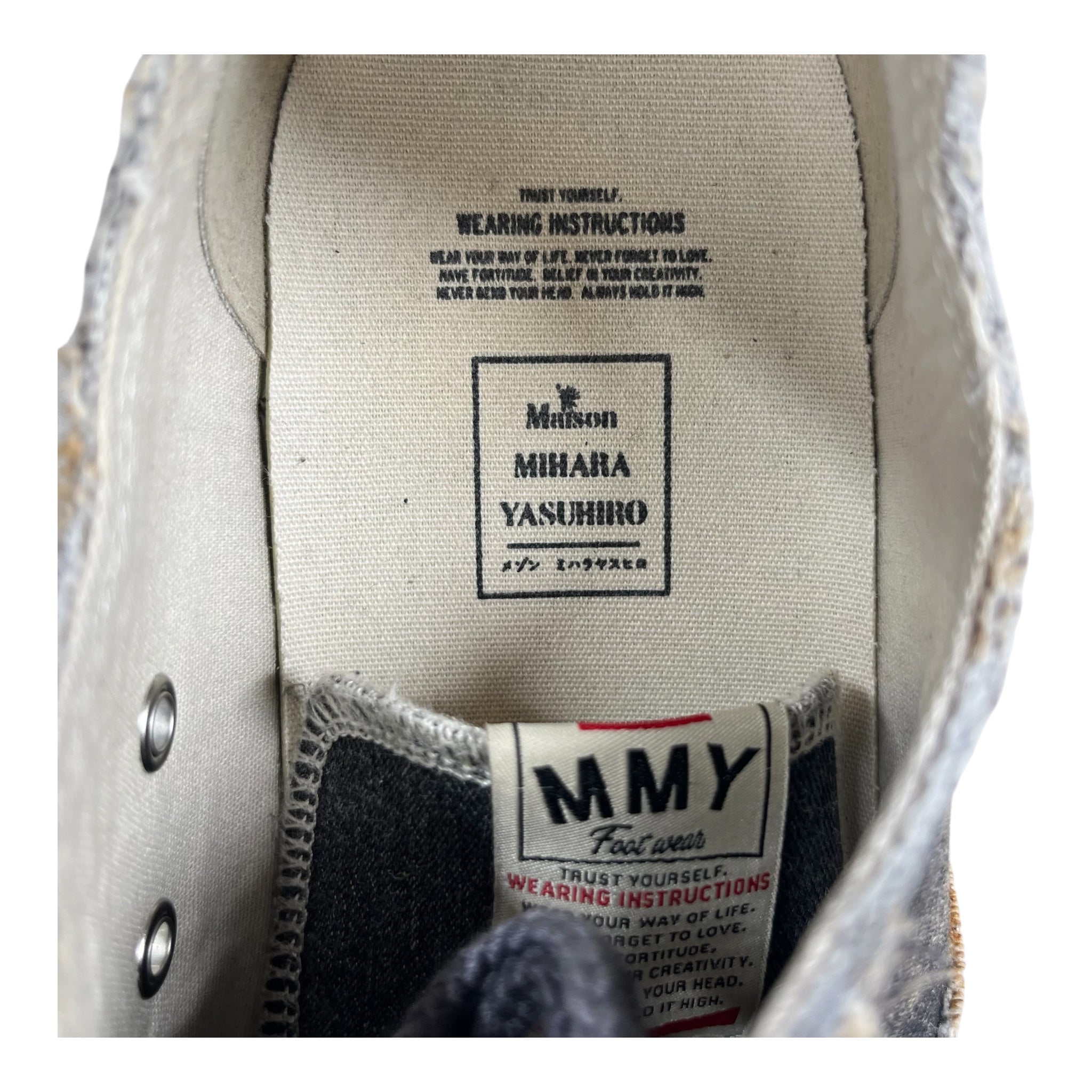 MIHARA YASUHIRO/Low-Sneakers/EU 42/Denim/NVY/PETERSON LOW DENIM view 3