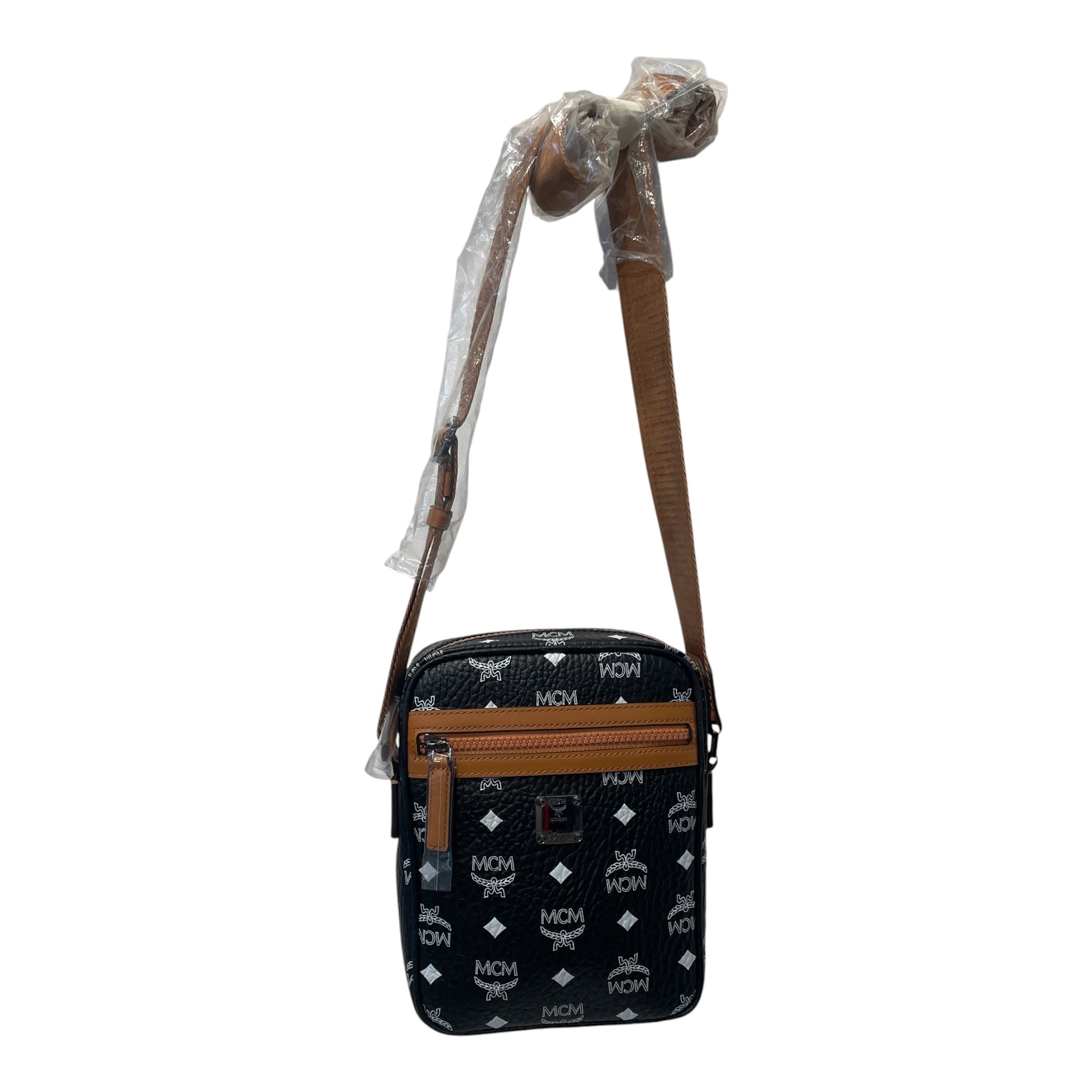 MCM/Cross Body Bag/Leather/BLK/VIETOS view 1