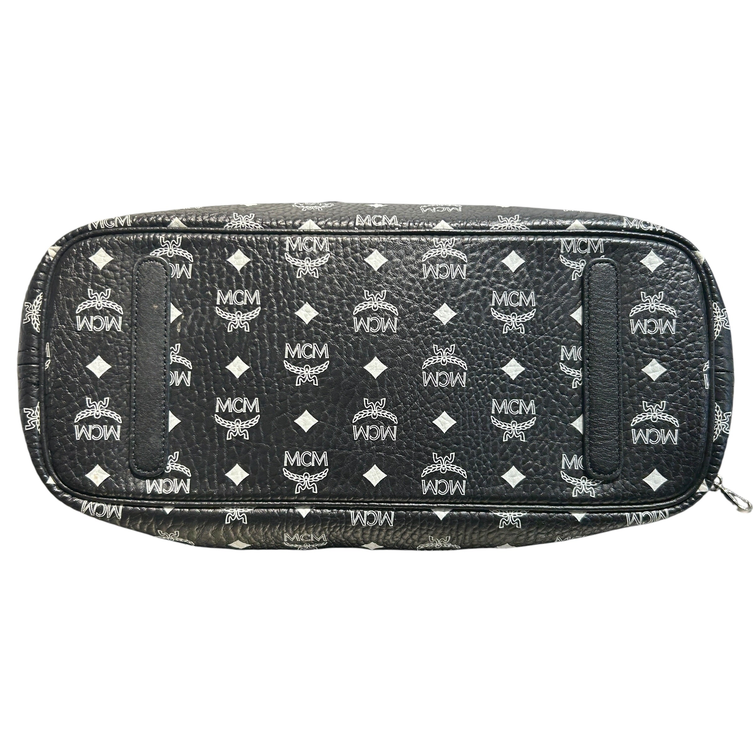 MCM/Tote Bag/Monogram/Leather/BLK/Reversible Totebag with Pouch view 3