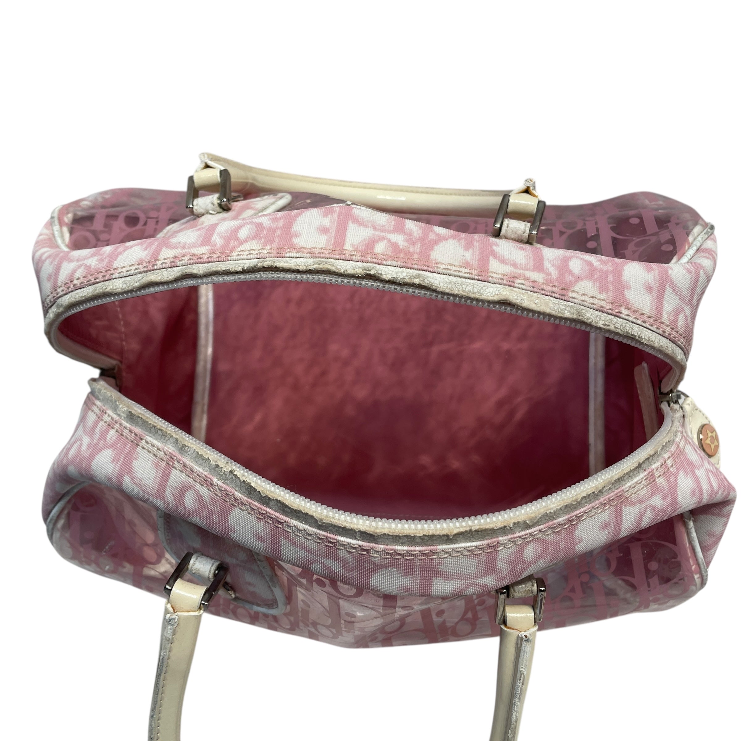 Christian Dior/Hand Bag/OS/Polyester/PNK/ view 4