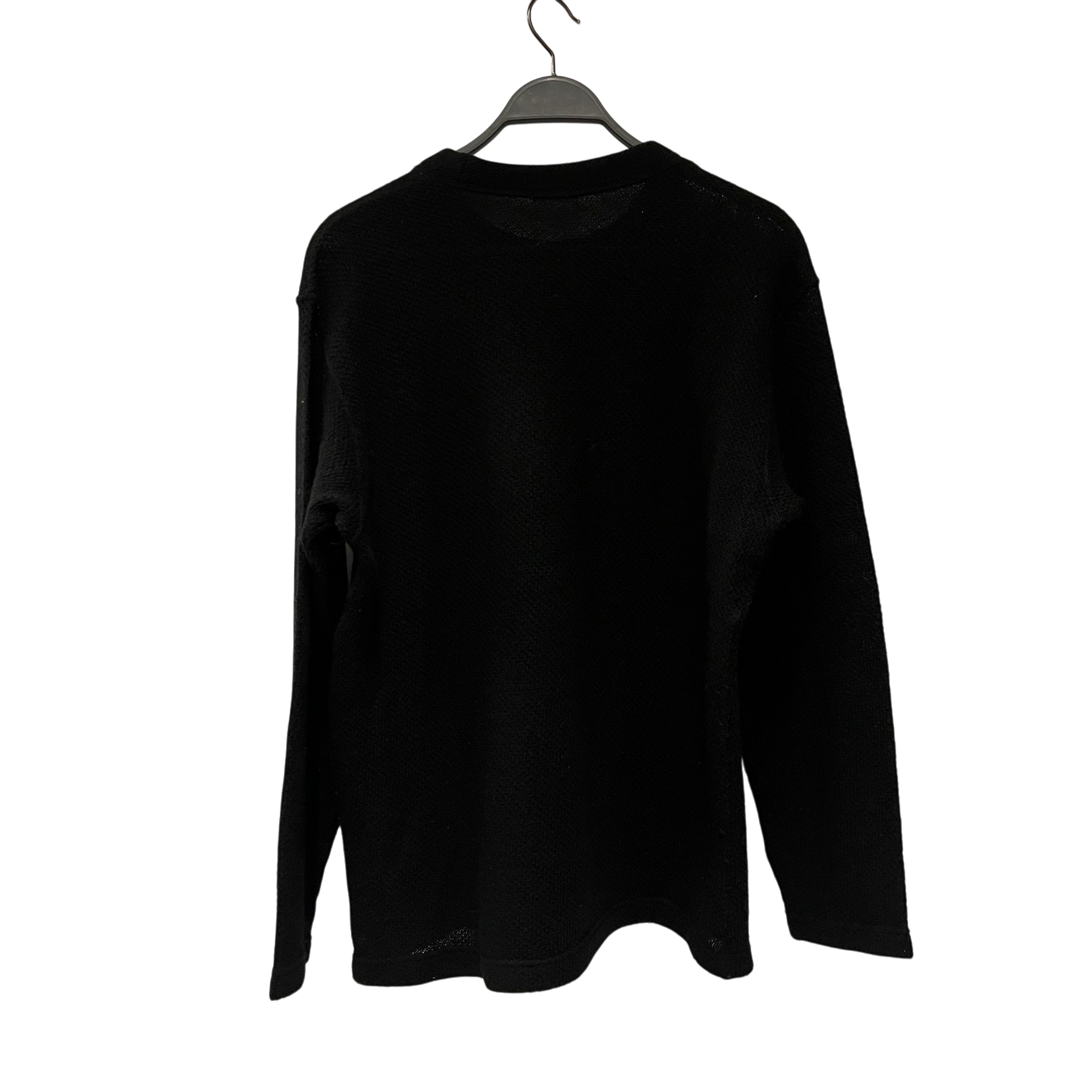 COMME des GARCONS HOMME/Sweater/L/Wool/BLK/ht-070120 view 2