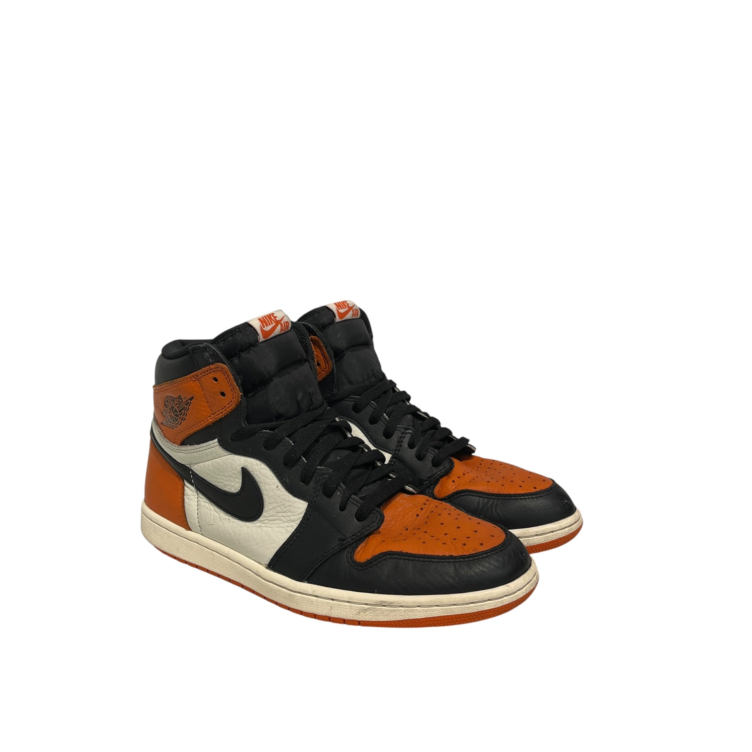 JORDAN BRAND/Hi-Sneakers/US 11/Cotton/ORN/shattered backboards view 1