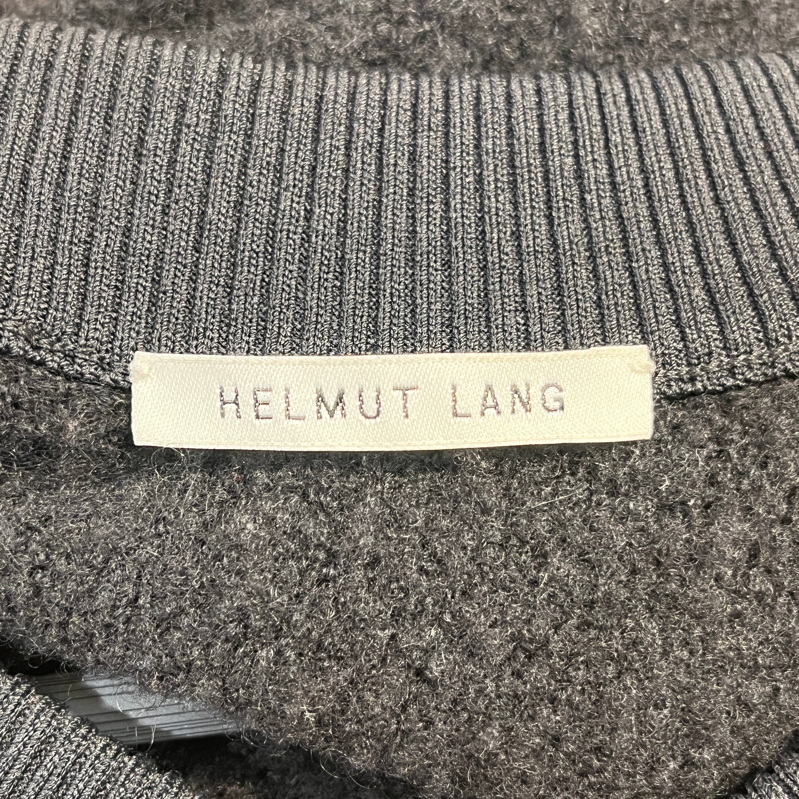 Helmut Lang/Fleece Vest/L/Wool/BLK/Utility/BULLETPROOF VELCRO VEST view 3
