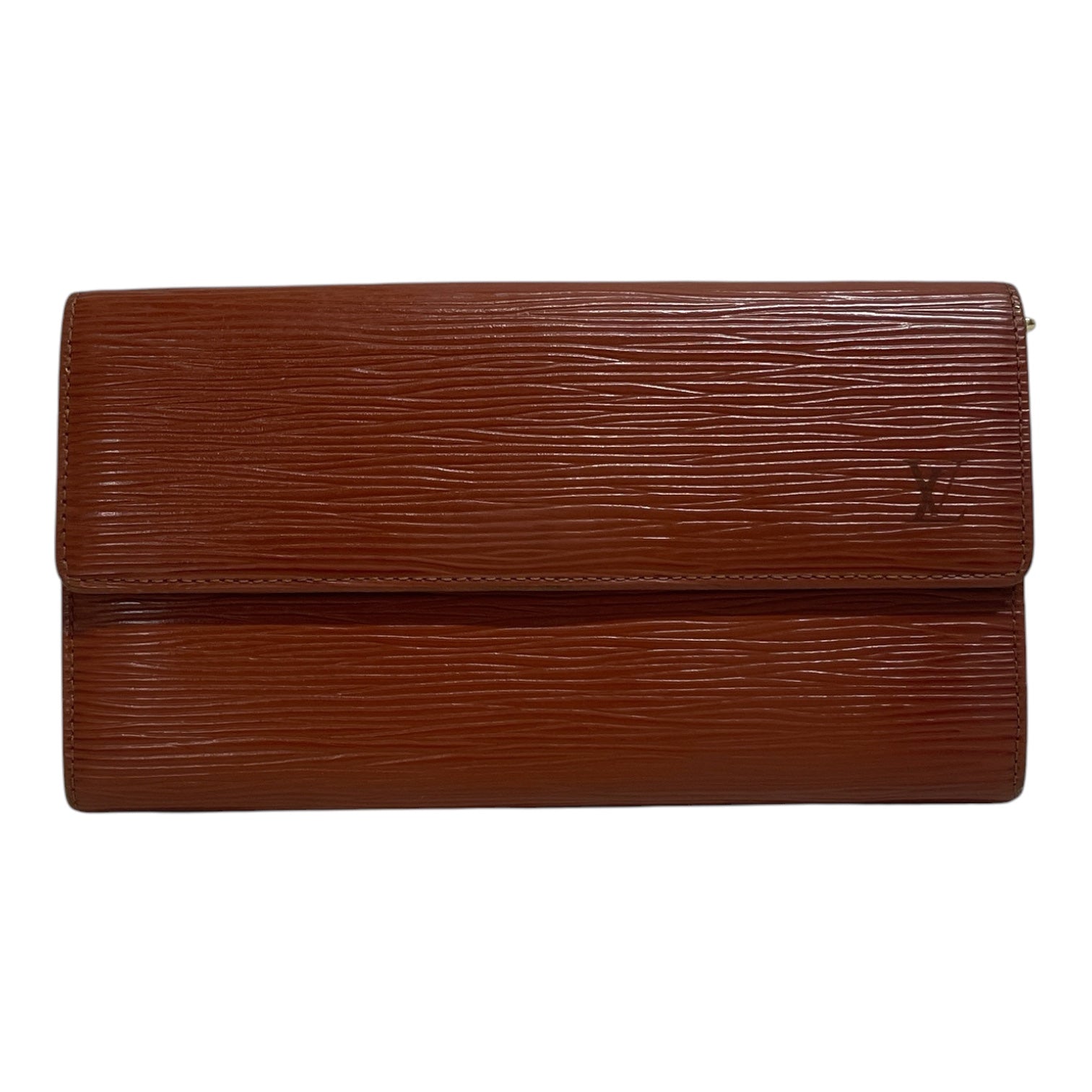 LOUIS VUITTON/Long Wallet/Leather/BRW/L's/GT8RX9J/EPI LEATHER view 1