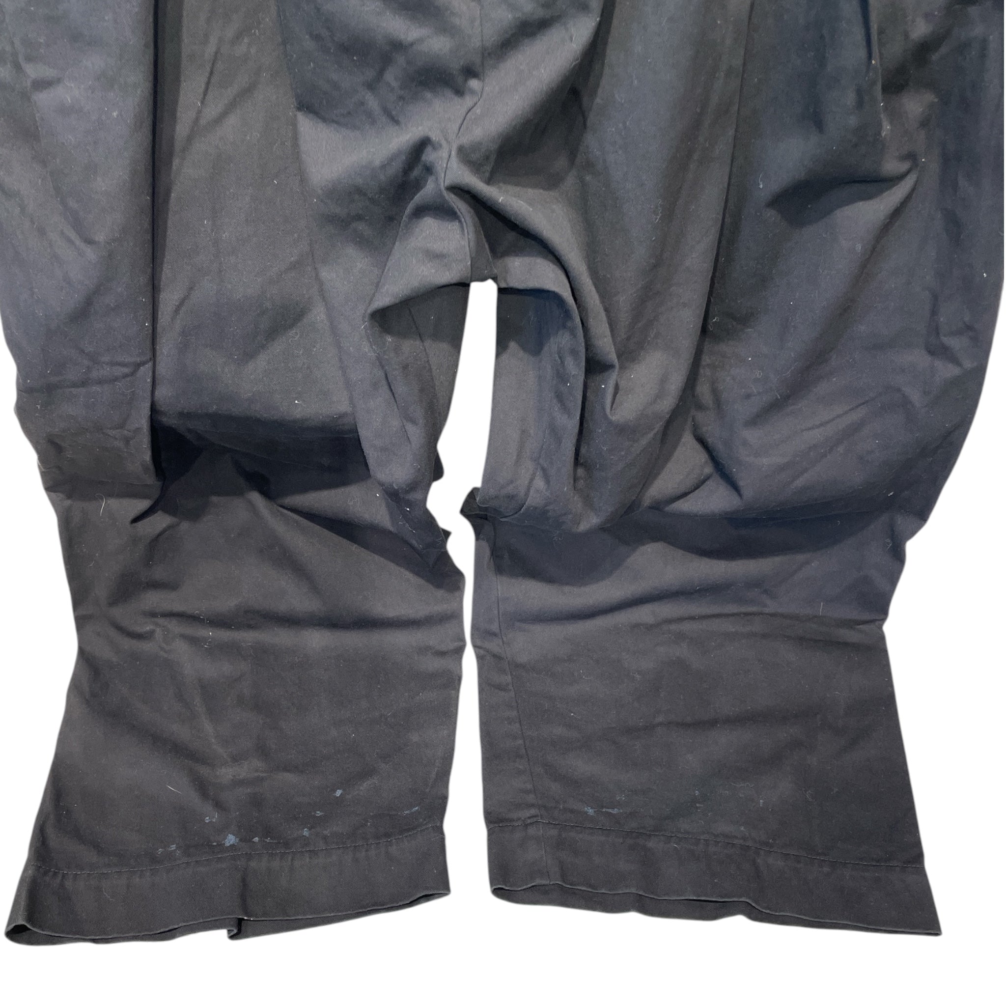 YUREMANE/Straight Pants/4/Cotton/BLK/PLEATED TROUSER view 3