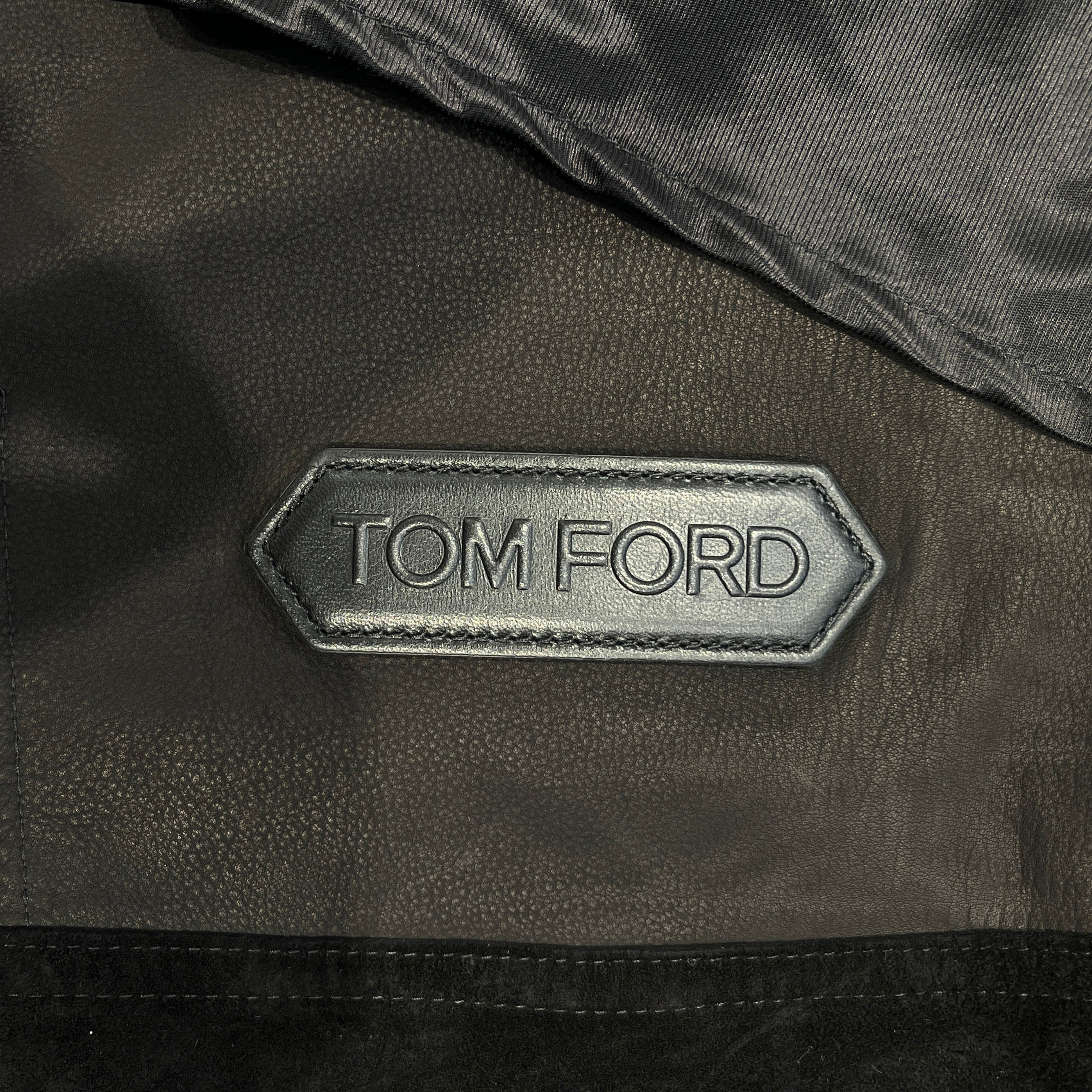 TOM FORD/Jacket/54/Leather/BLK/FIELD view 3