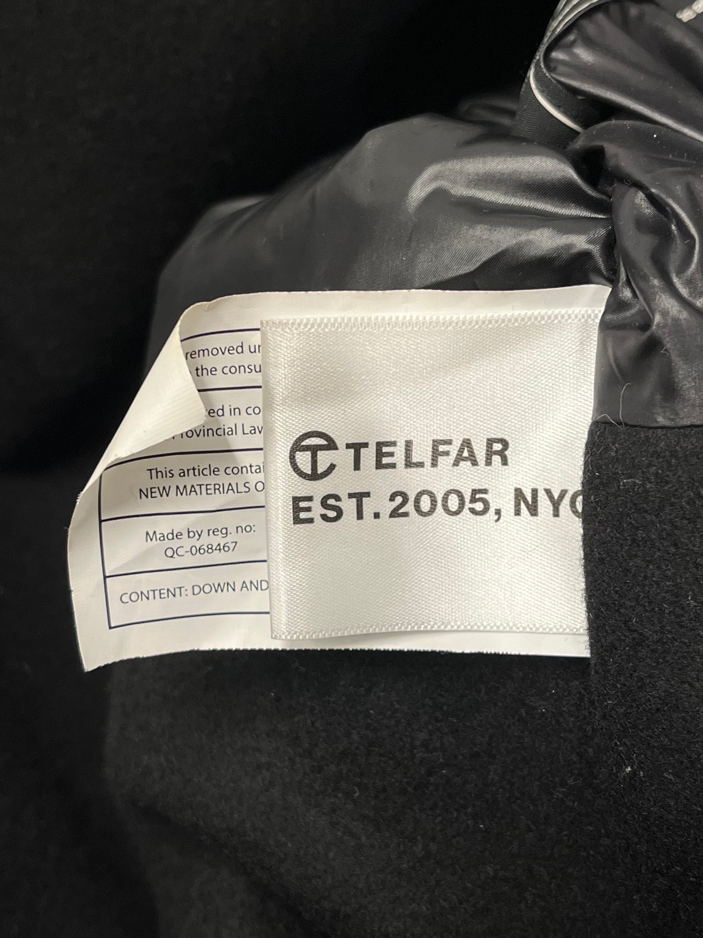 Telfar/Duffle Coat/L/Cotton/BLK/PUFFER COMBO DUFFLE COAT view 4