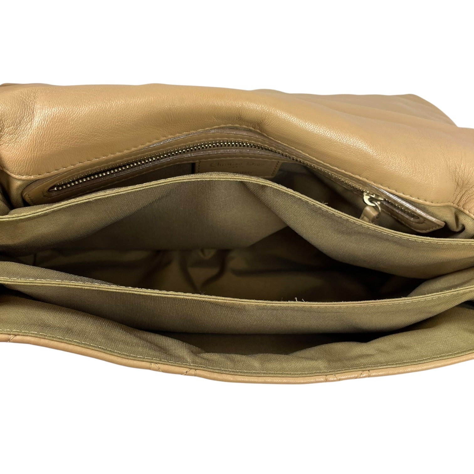 Christian Dior/Hand Bag/Leather/BEG/ view 5