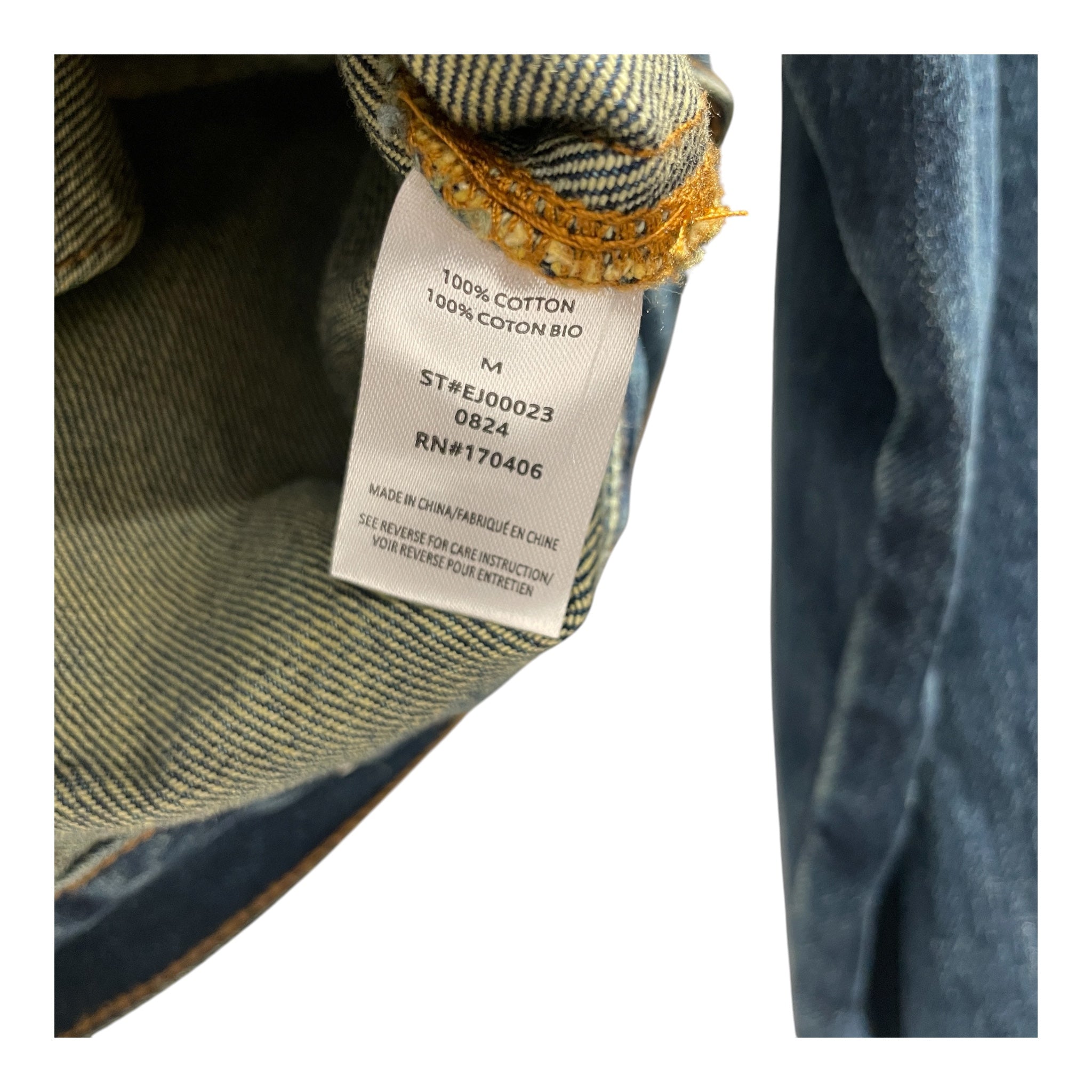 ELWOOD/Denim Jkt/L/Cotton/BLU/ view 3