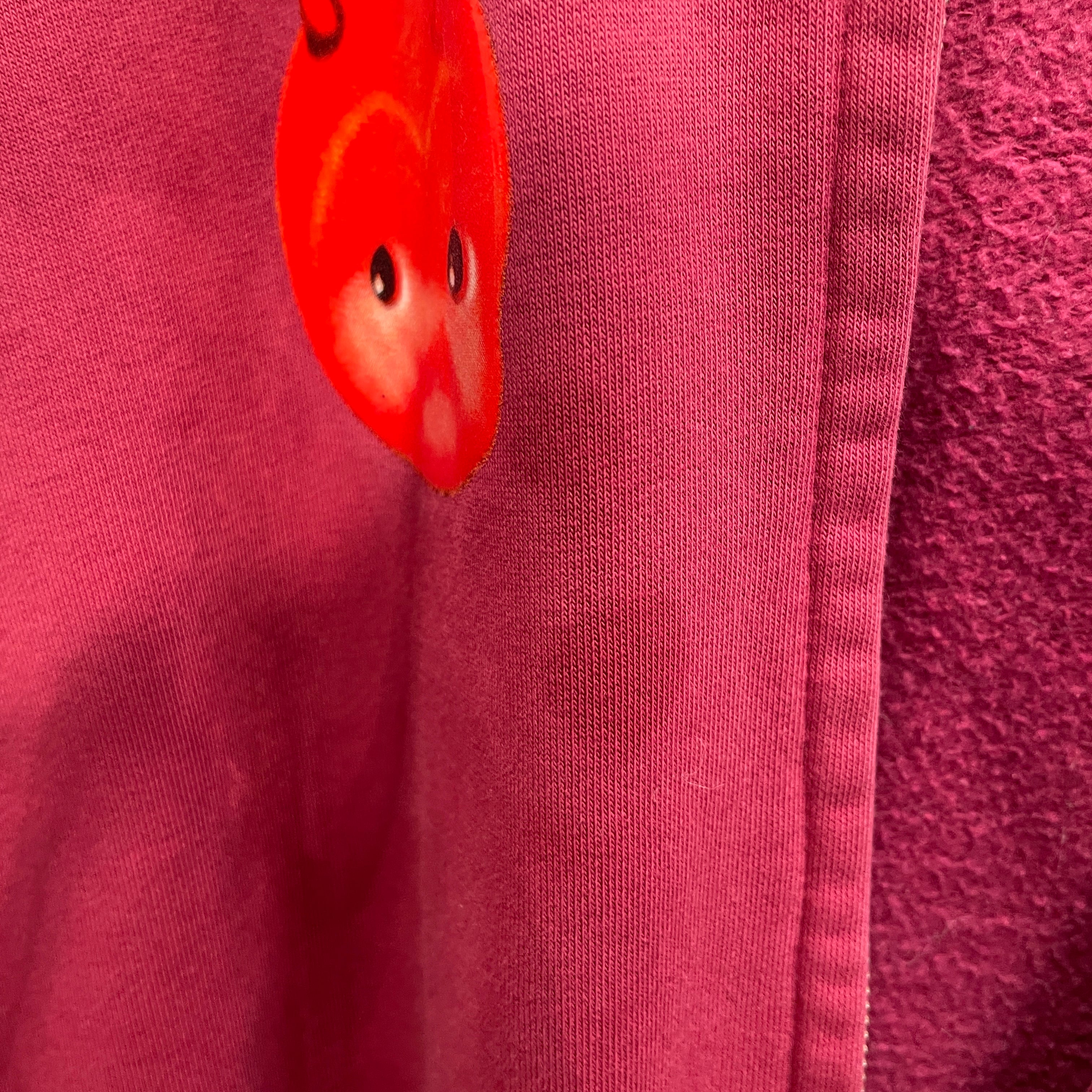 Heaven By Marc Jacobs/Zip Up Hoodie/XL/Cotton/RED/CHERRYS view 6