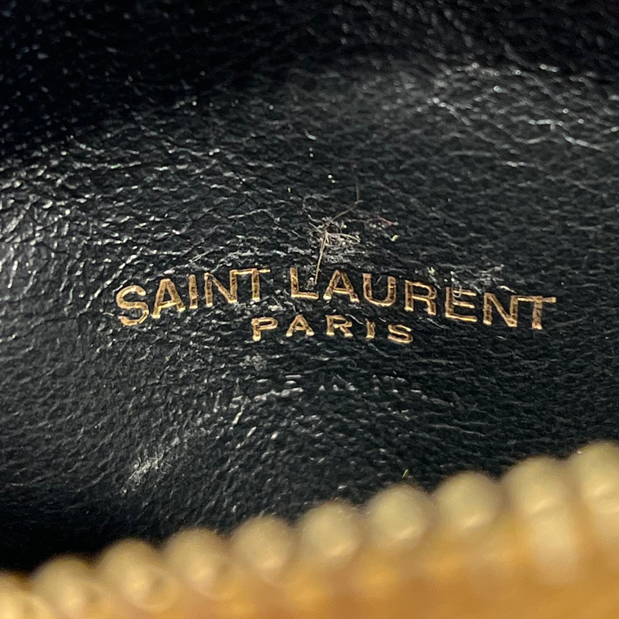 SAINT LAURENT/Coin Wallet/Leather/YEL/ view 5