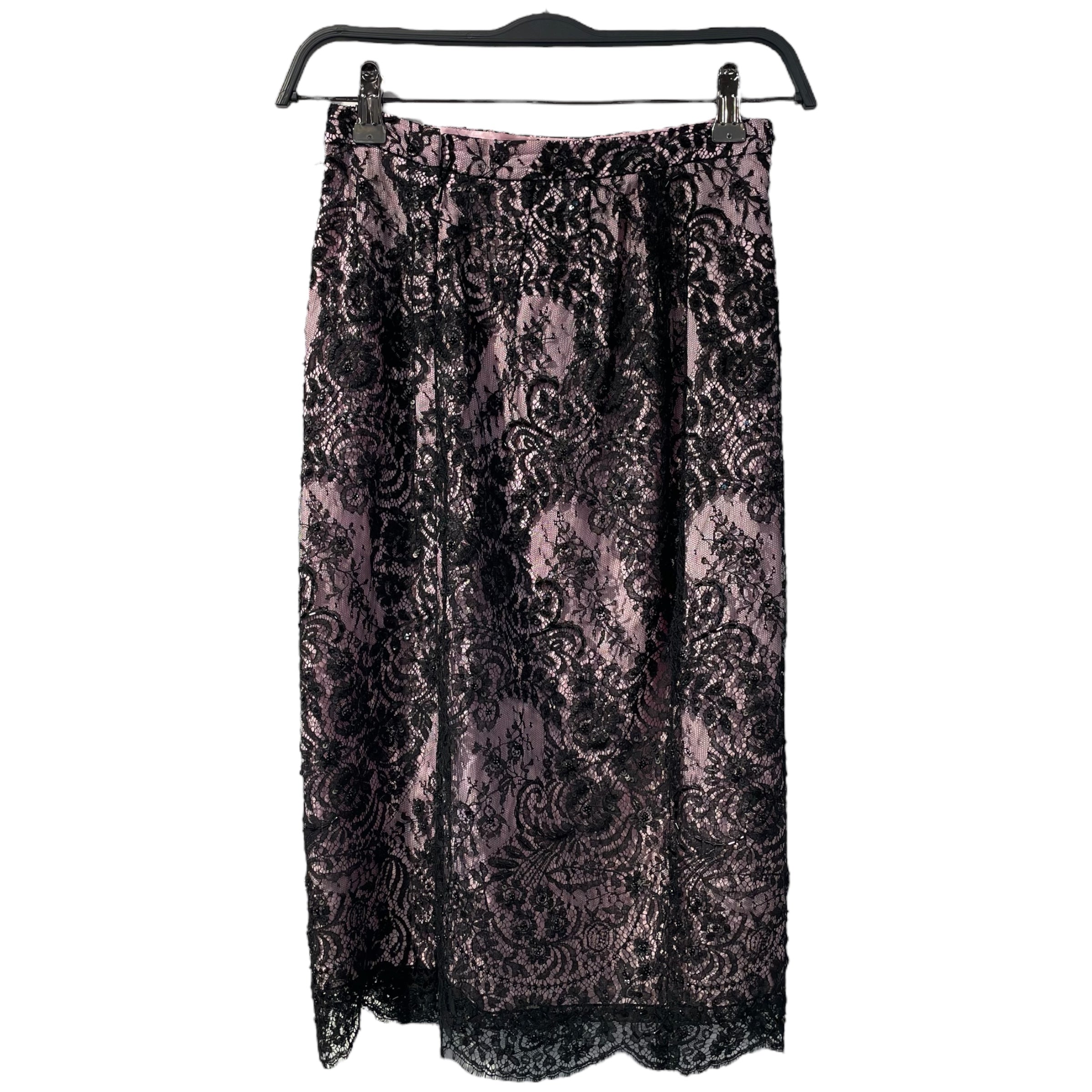 BARNEY CHENG/Skirt/36/Floral Pattern/Polyester/PNK/BARNEY CHENG FLORAL DRESS view 2