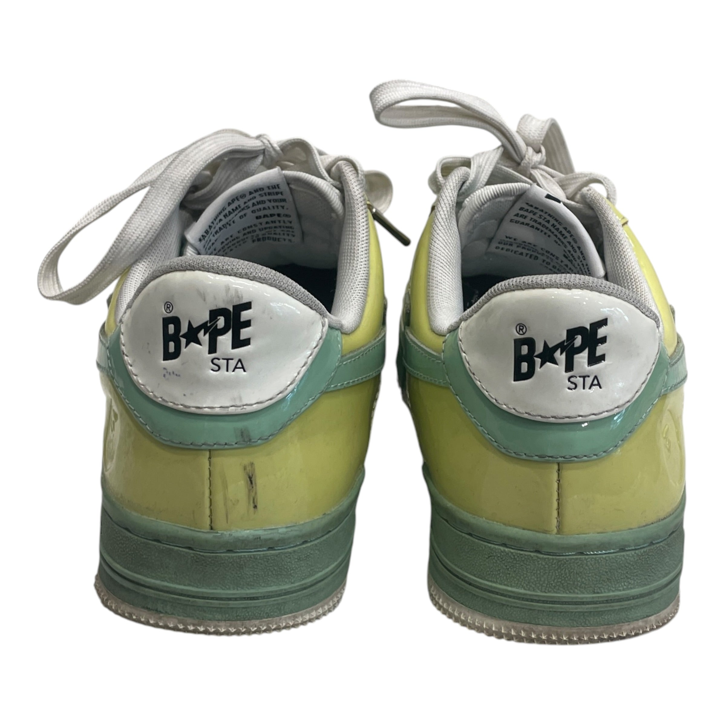 BAPE STA!/Low-Sneakers/US 7/Nylon/GRN/91009J view 3