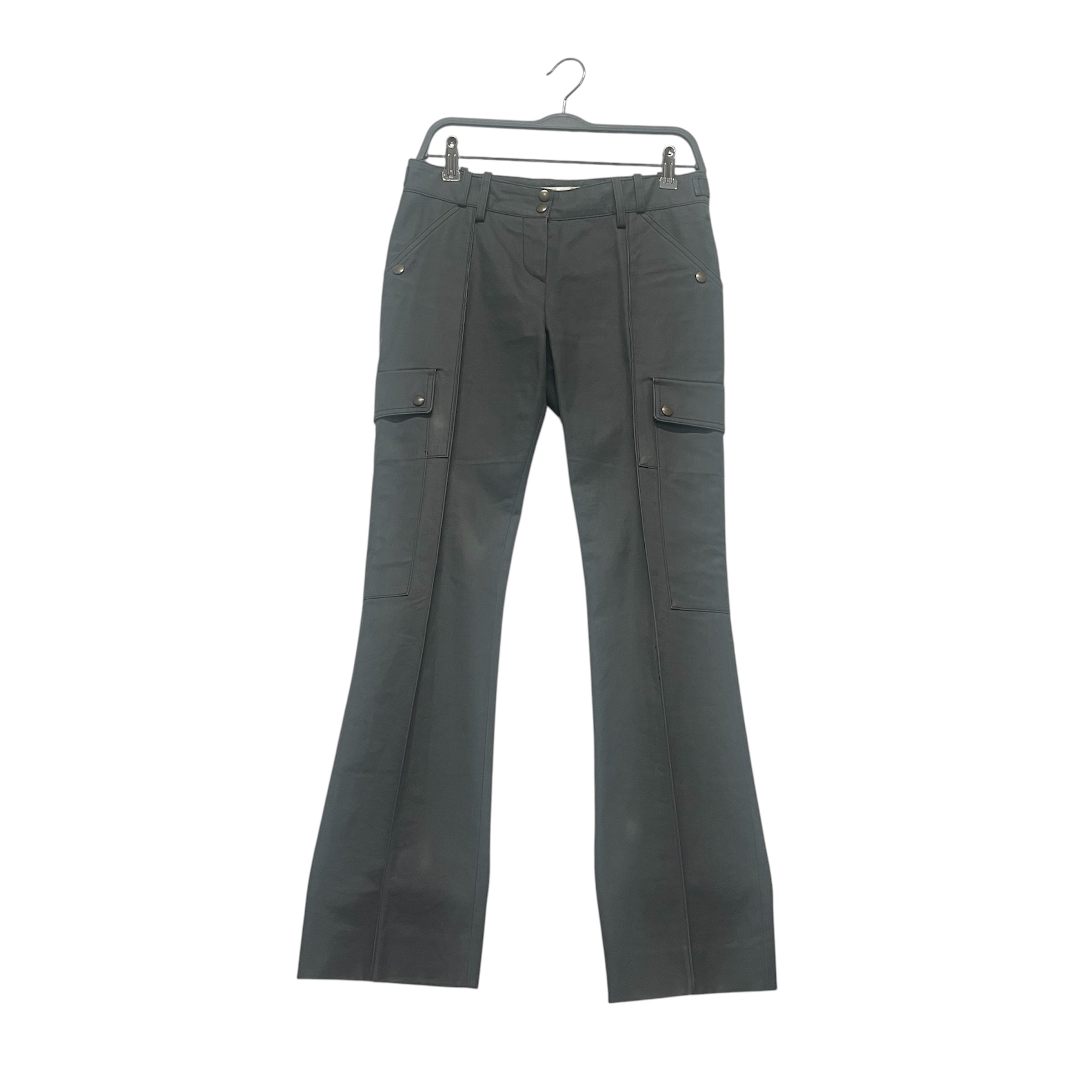 BALENCIAGA/Bottoms/36/Cotton/GRY/LOW RISE CARGO view 1