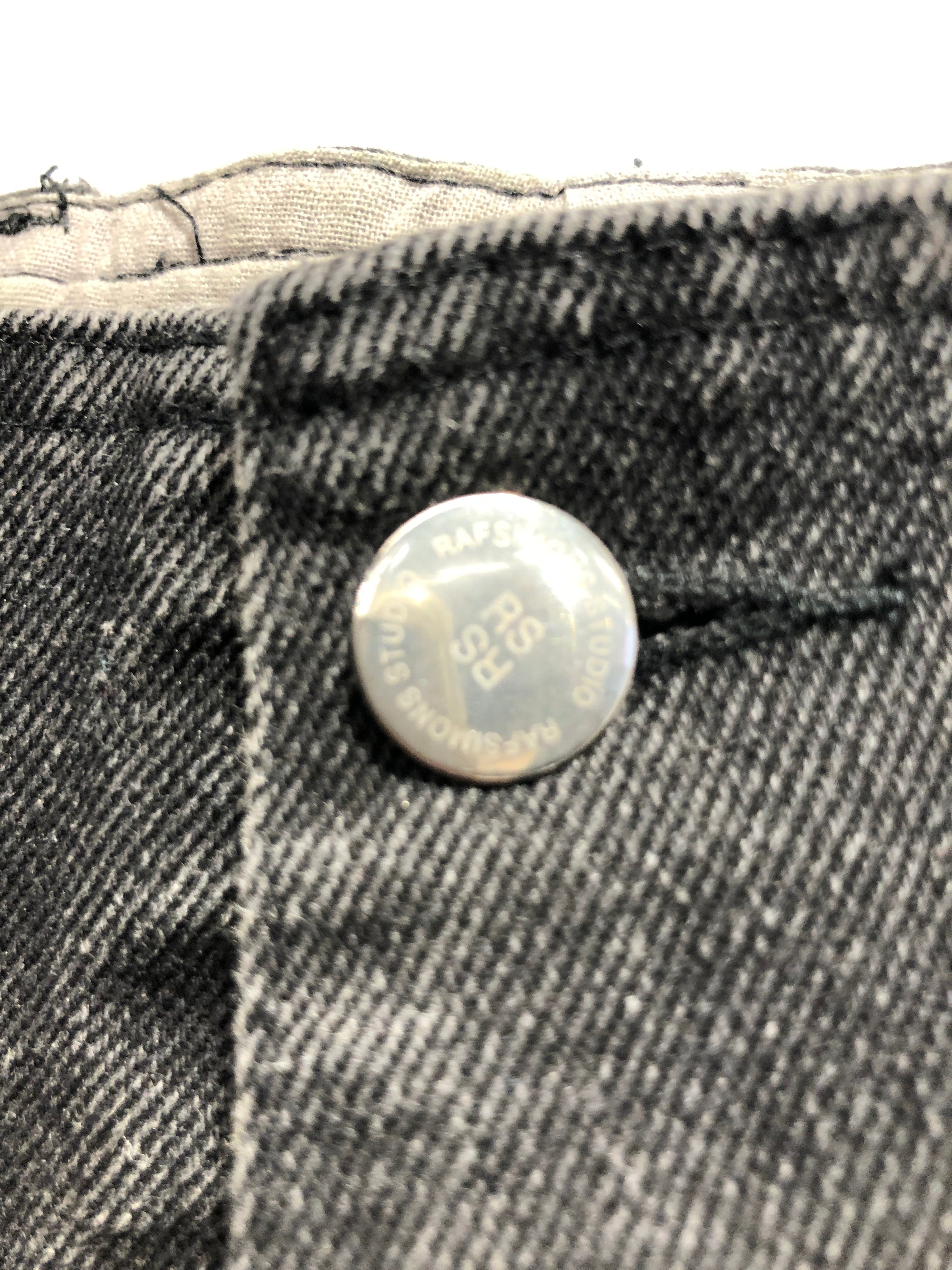 RAF SIMONS/Pants/36/Denim/GRY/Button Fly/ARCHIVE REDUX ELEPHANT PANT view 4