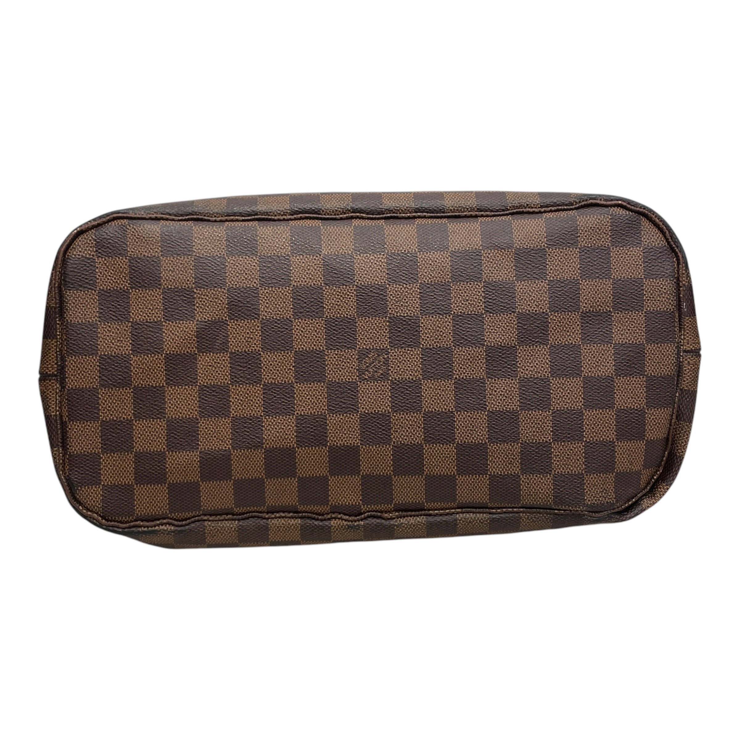 LOUIS VUITTON/Tote Bag/Monogram/Leather/BRW/DAMIER EBENE NEVERFULL MM view 3