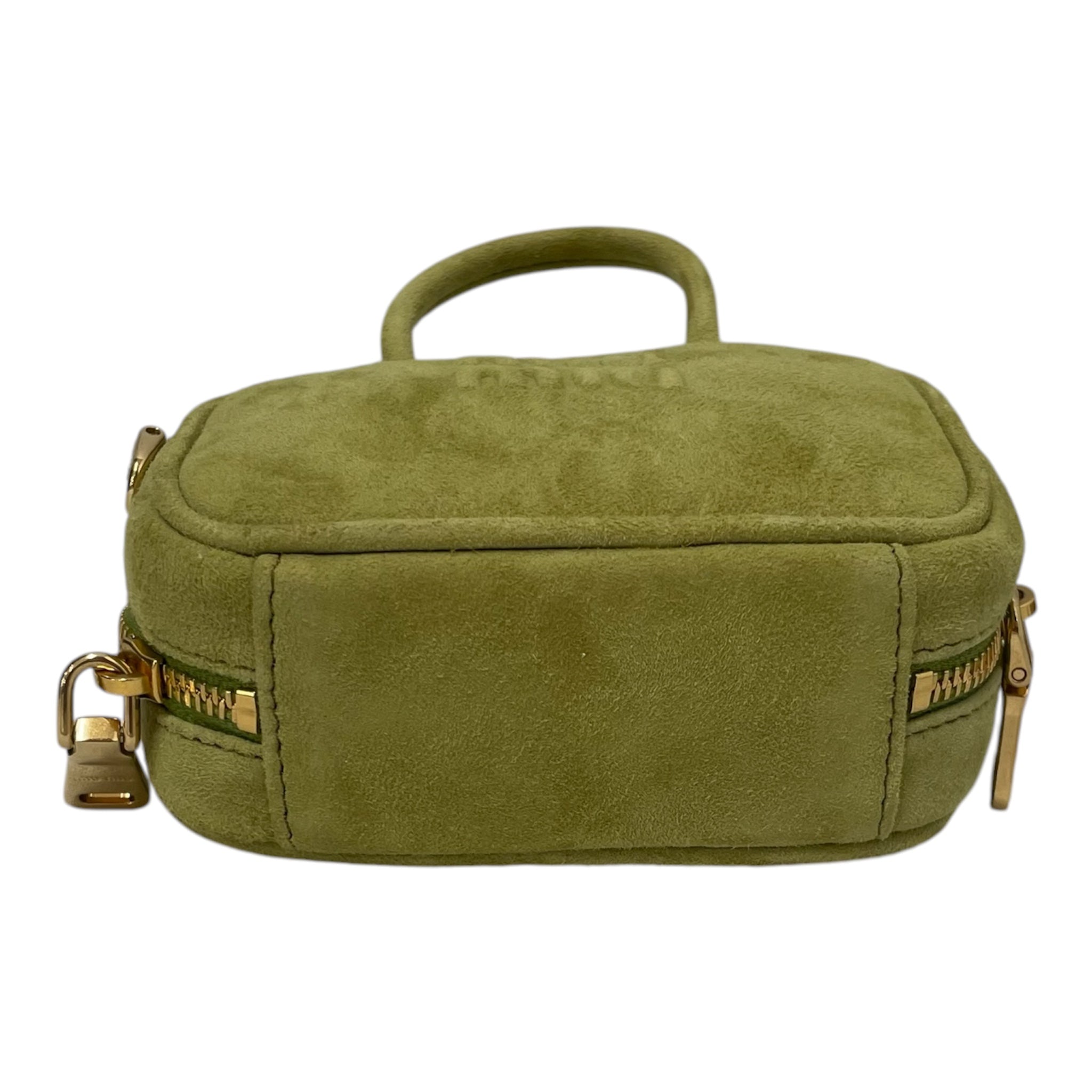 MIU MIU/Tote Bag/Suede/GRN/GREENSUEDE view 3