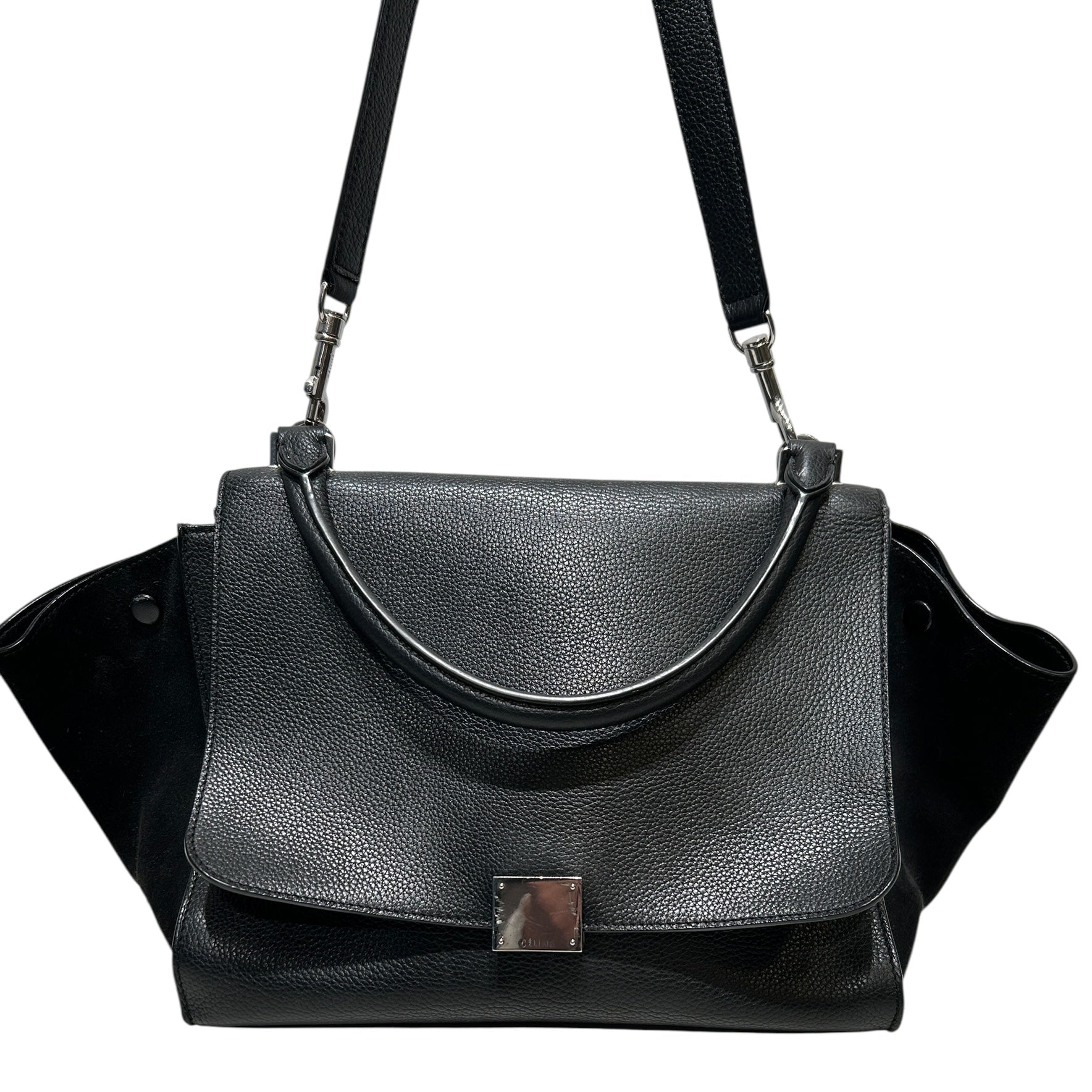 CELINE/Bag/Leather/BLK/LEATHER BAG view 3