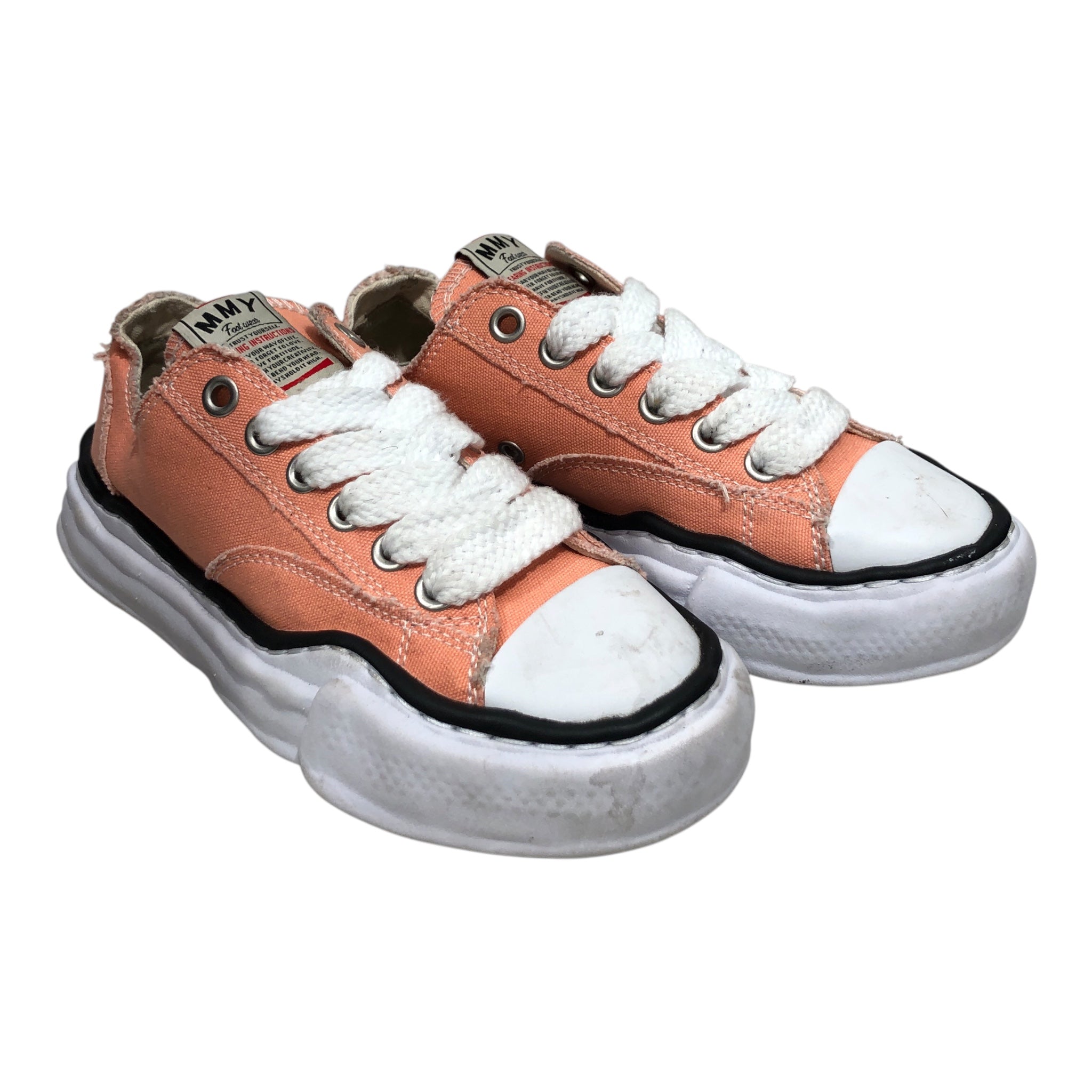 MAISON MIHARA YASUHIRO/Low-Sneakers/EU 36/Cotton/PNK/PETERSON OG SOLE CANVAS view 1