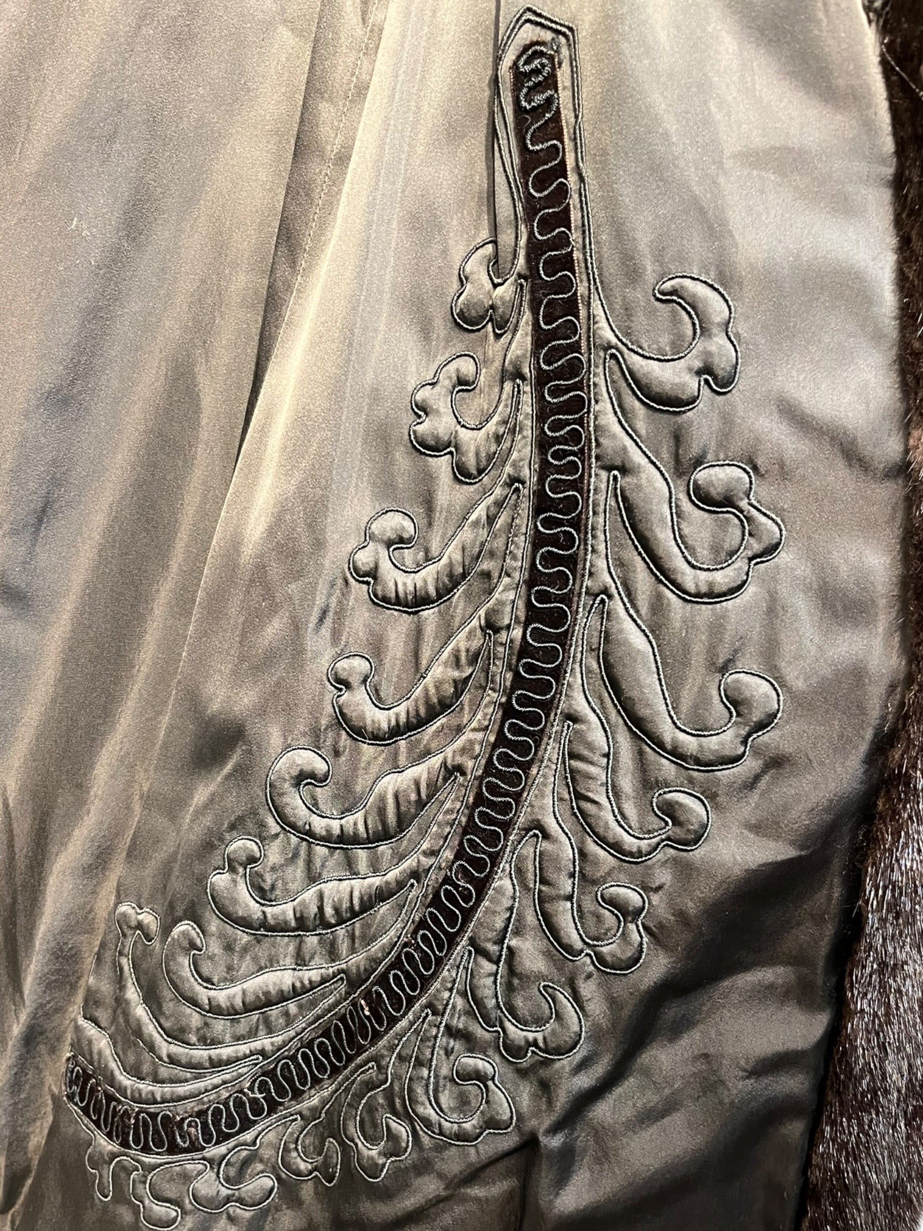 NOBRAND/Coat/Fur/BRW/MINK view 4