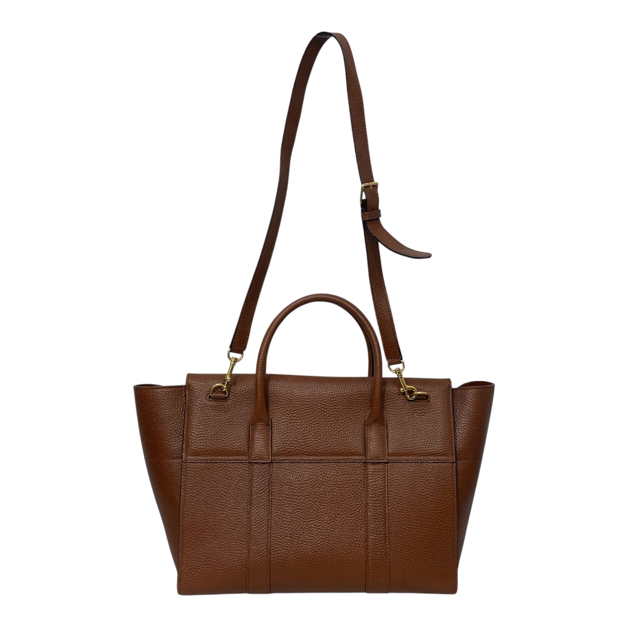MULBERRY/Tote Bag/Leather/BRW/bayswater gold hardware view 2