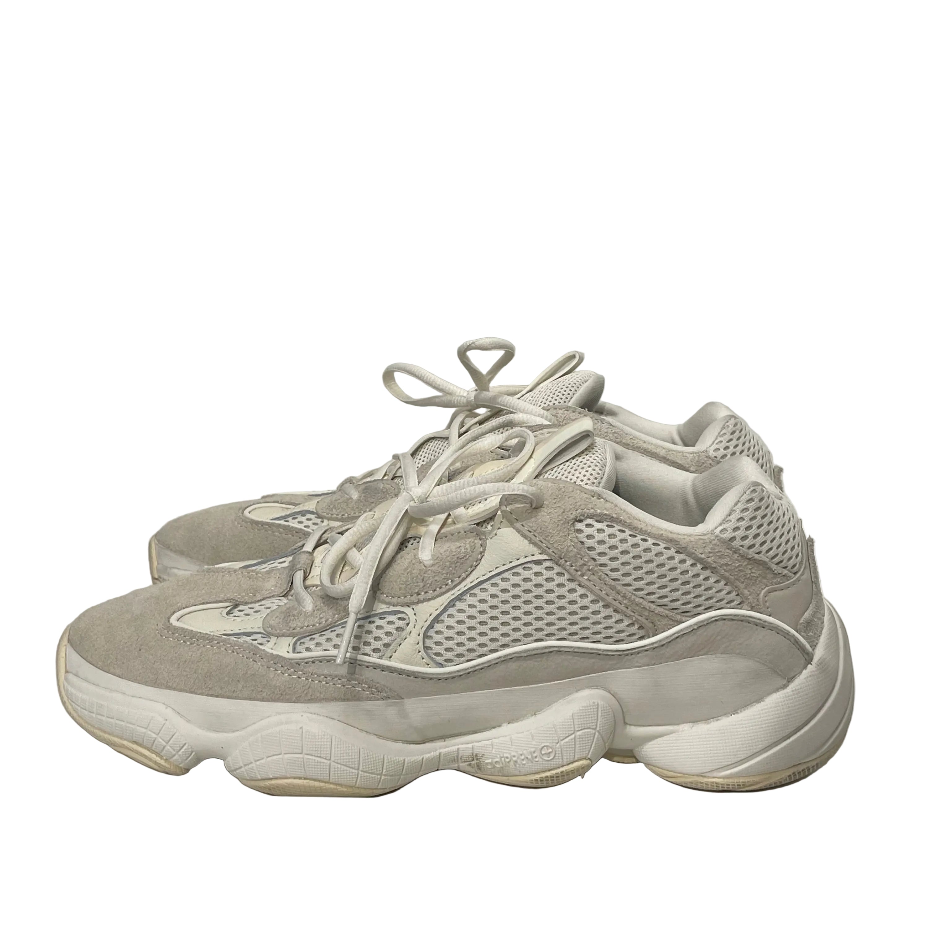 YEEZY/adidas/Low-Sneakers/US 10.5/Cotton/WHT/500 view 3