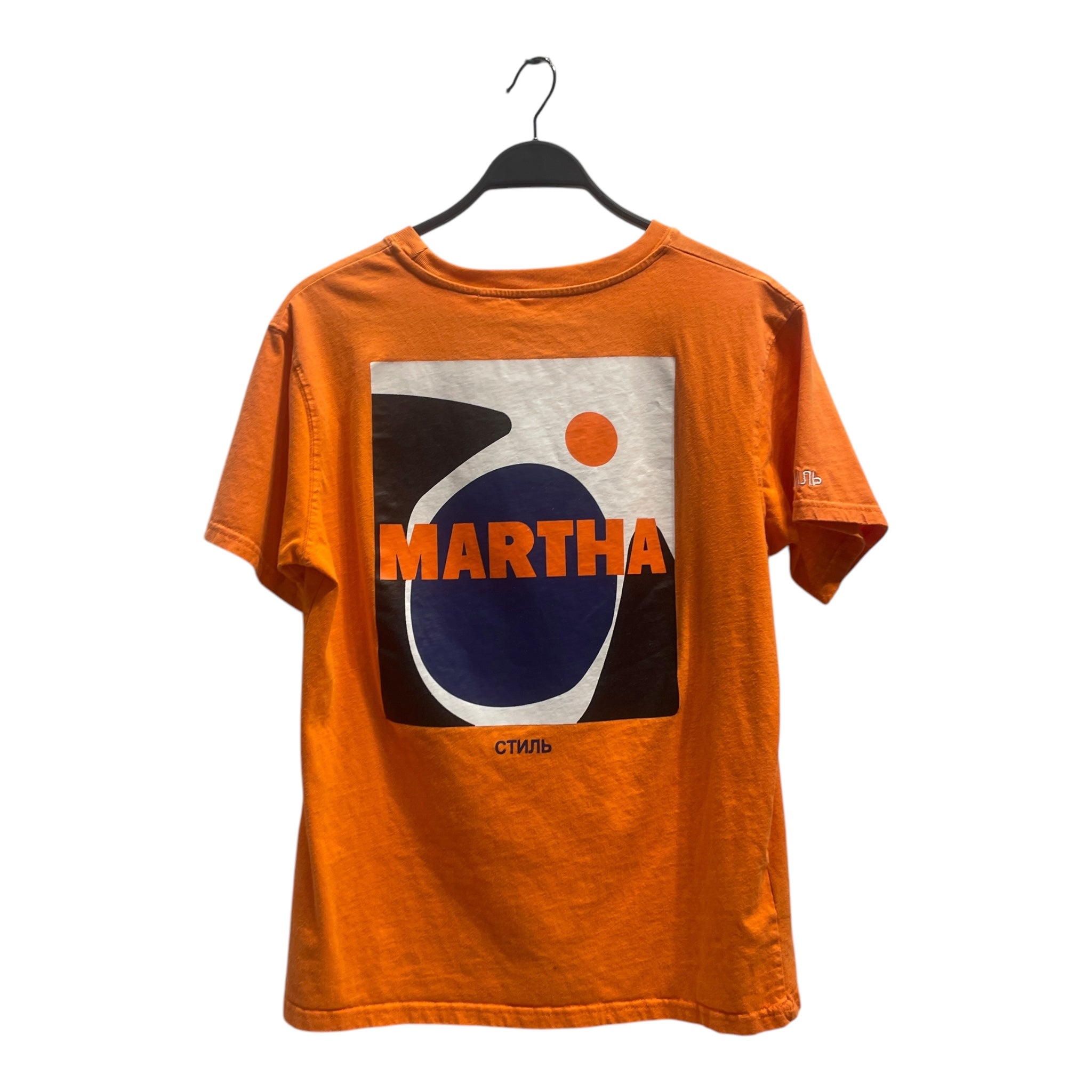 HERON PRESTON/T-Shirt/M/Cotton/ORN/Graphic/ view 2