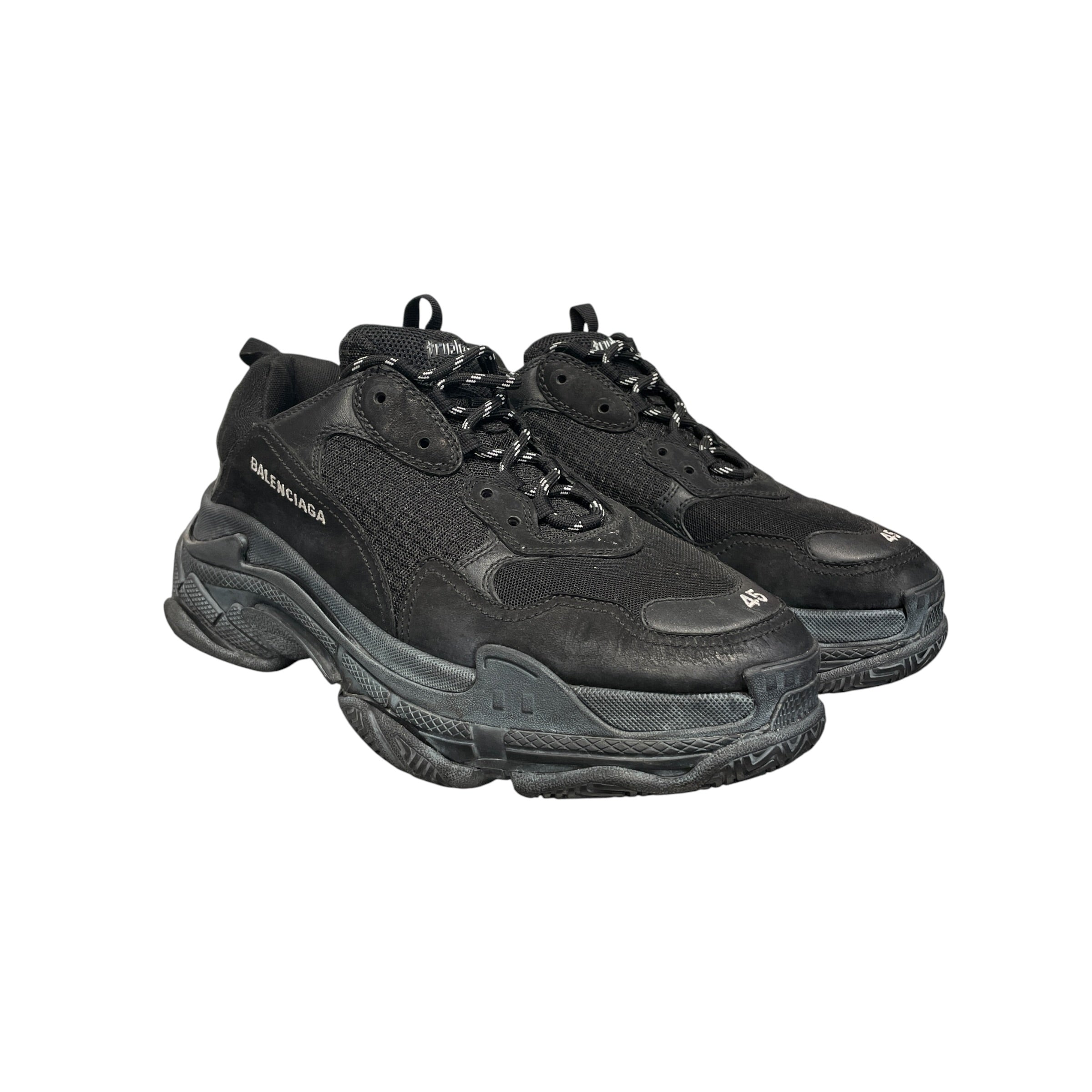 BALENCIAGA/Low-Sneakers/EU 45/Gore-Tex/BLK/TRIPLE S 2.0 view 1