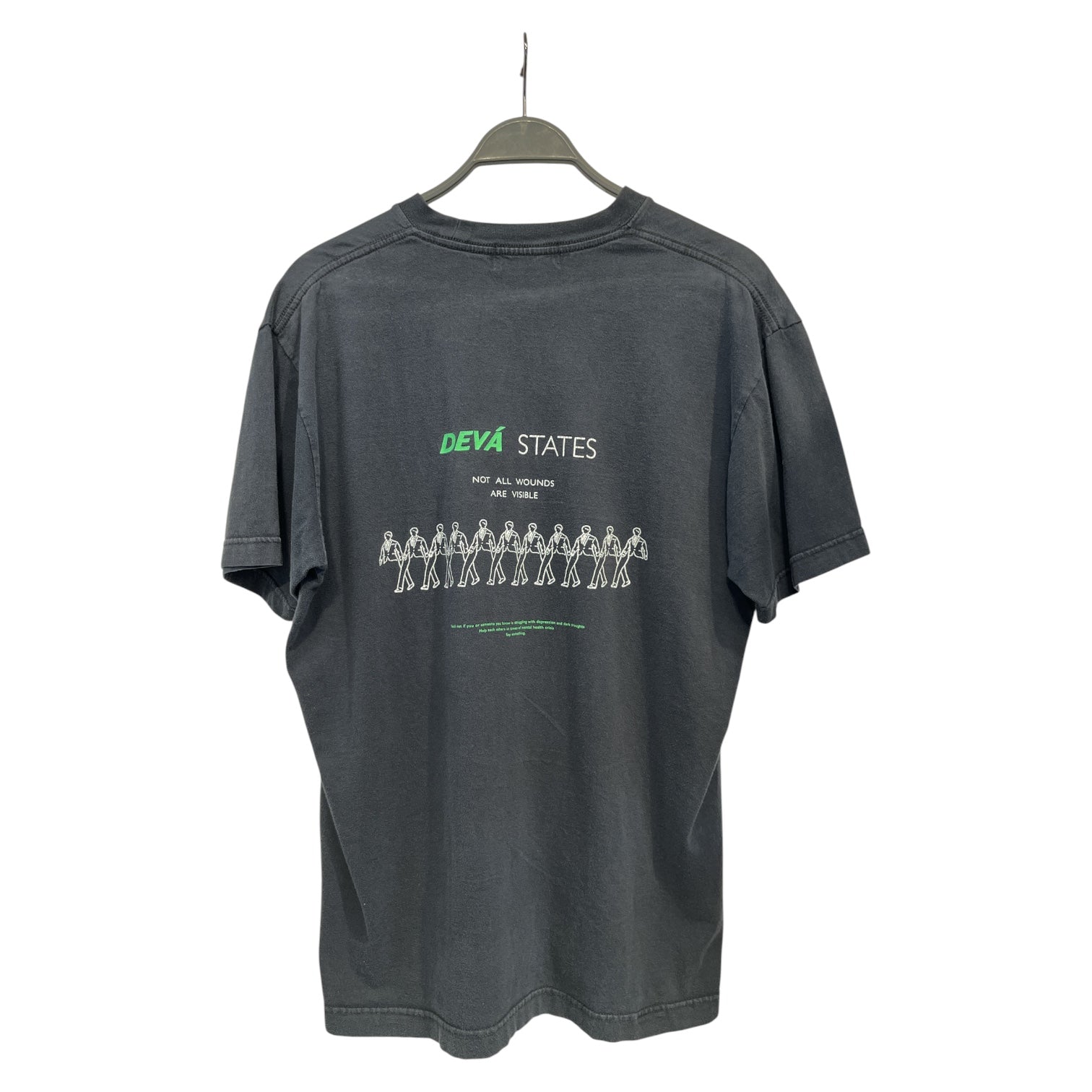 devastates/T-Shirt/L/Cotton/BLK/"the sound and the fury" view 2
