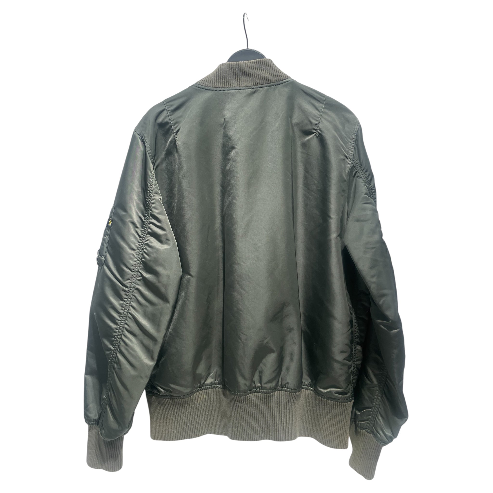 ALPHA INDUSTRIES/Jacket/L/Polyester/GRN/ view 2