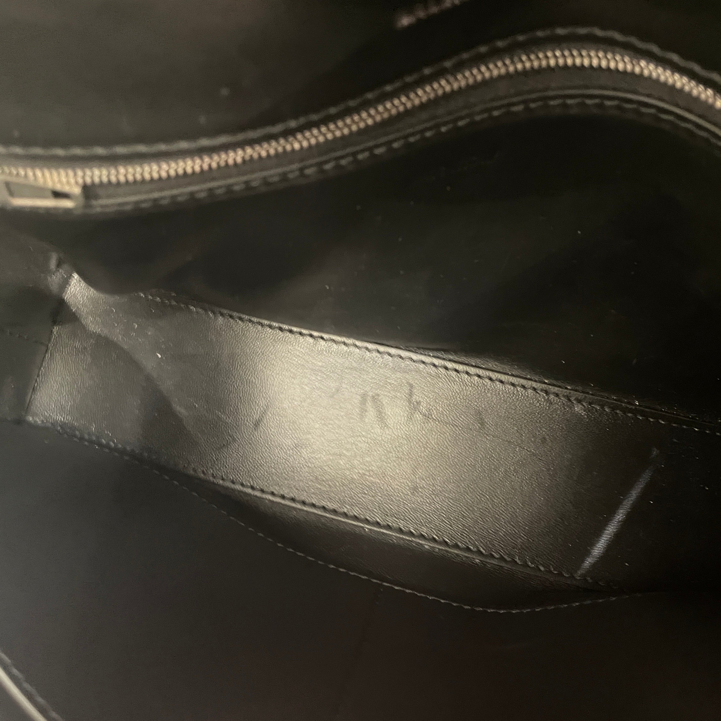 BALENCIAGA/Cross Body Bag/Leather/BLK/MEDIUM DOWNTOWN BAG view 5