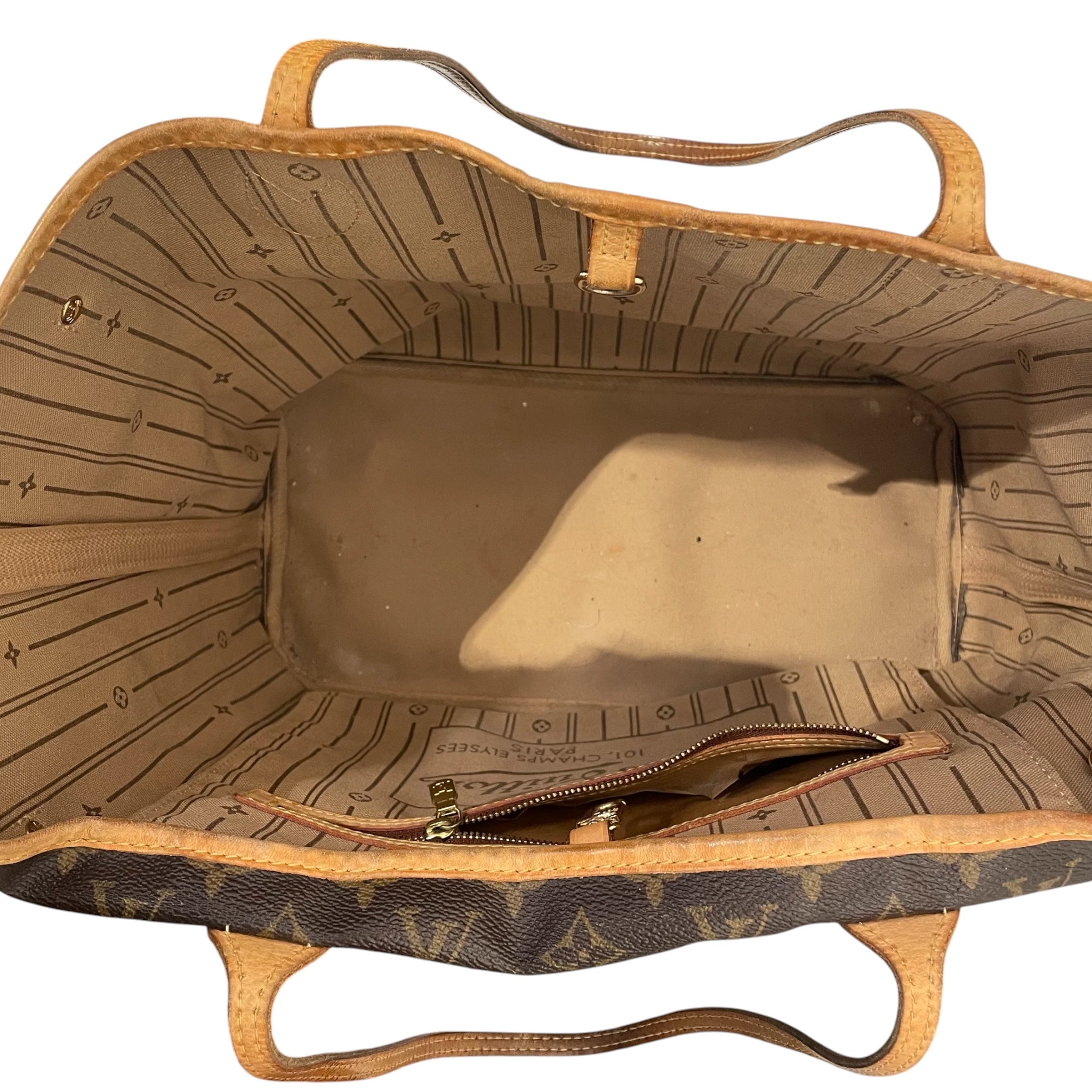 LOUIS VUITTON/Hand Bag/Monogram/Leather/BRW/CHAMPS ELYSEES TOTE view 4