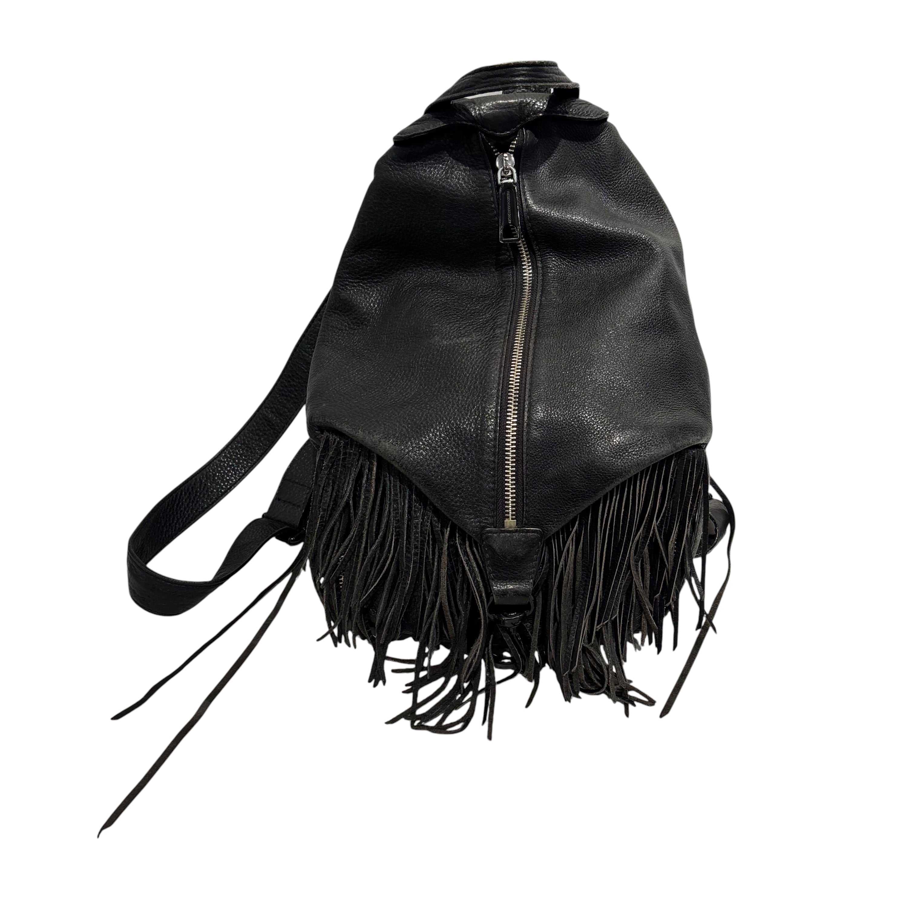 REBECCA MINKOFF/Backpack/Leather/BLK/ view 1