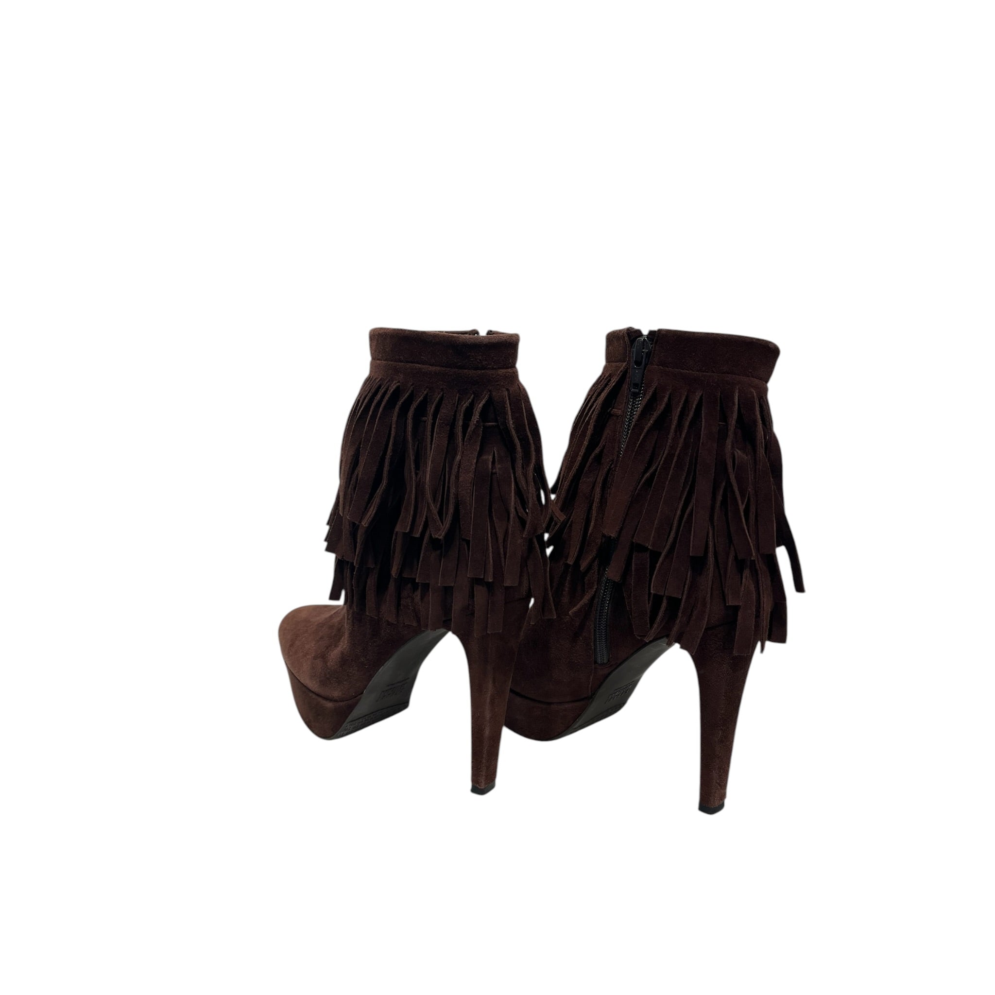 STUART WEITZMAN/Heels/US 7.5/Suede/BRW/ view 2