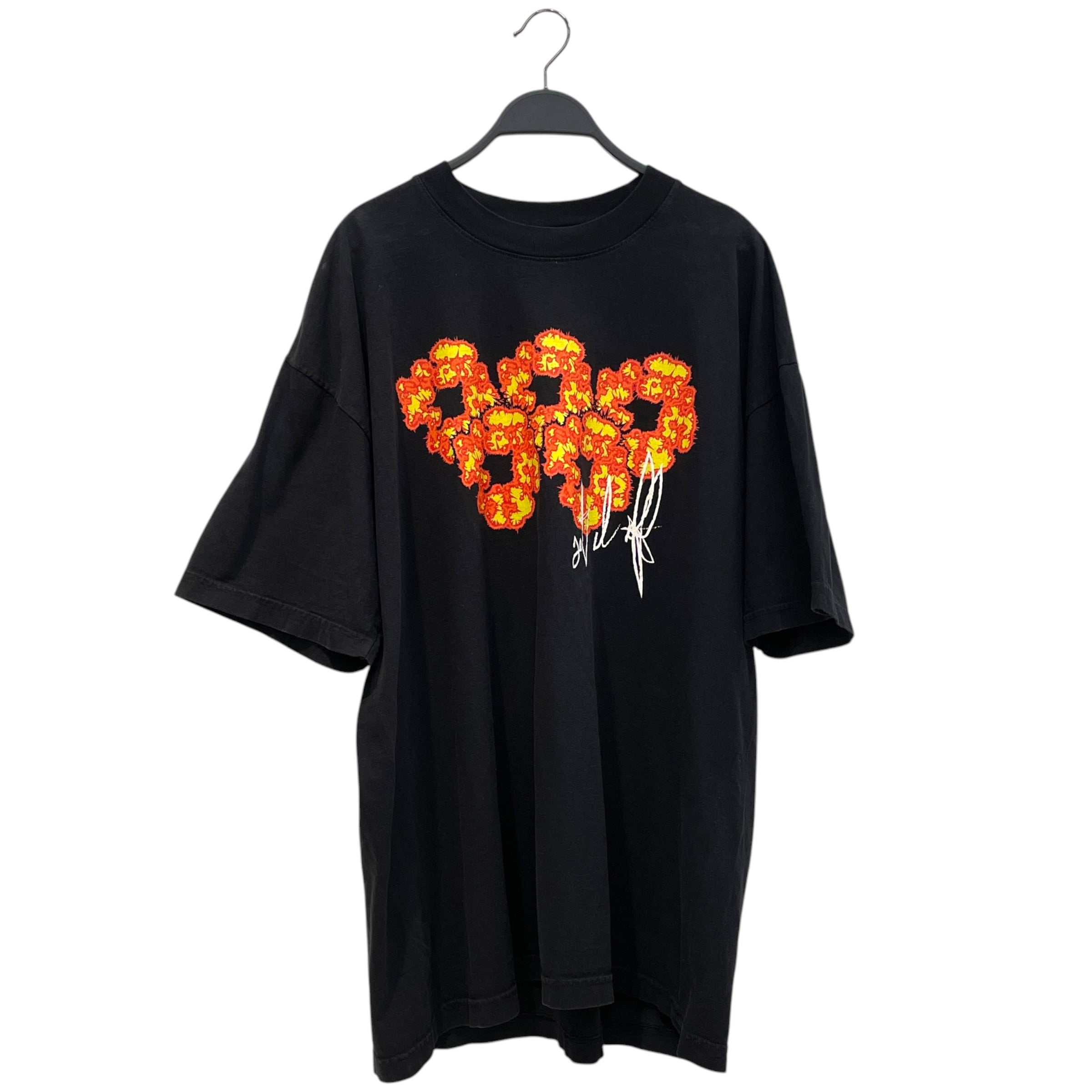 DENIM TEARS/T-Shirt/XL/Cotton/BLK/Graphic/ view 1