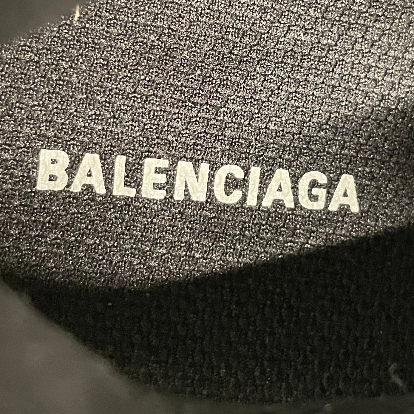 BALENCIAGA/Heels/US 7/BLK/mesh accents wedge pander view 3