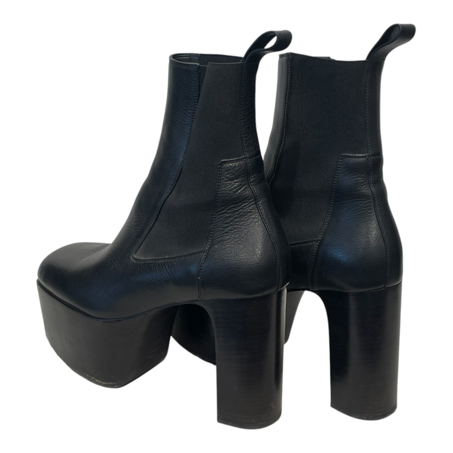 Rick Owens/Boots/EU 43/Leather/BLK/KISS HEELS view 2
