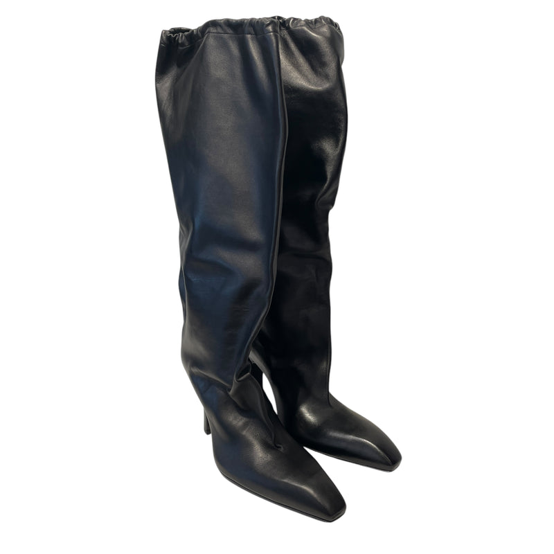 BALENCIAGA/Boots/EU 38/Leather/BLK/FALKON