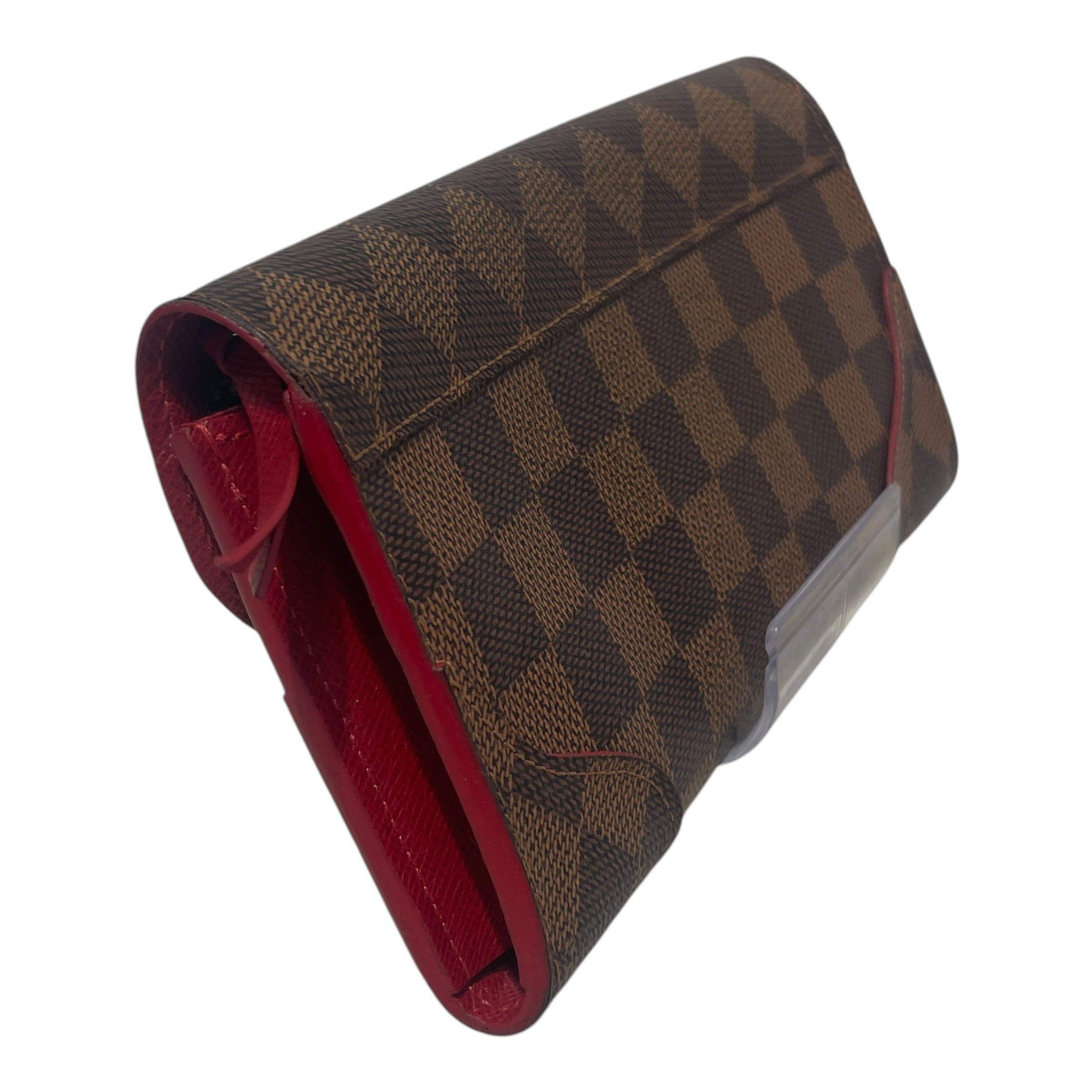 LOUIS VUITTON/Bifold Wallet/Monogram/Leather/BRW/L's/Portefeuille Caissa Brown Dami view 2