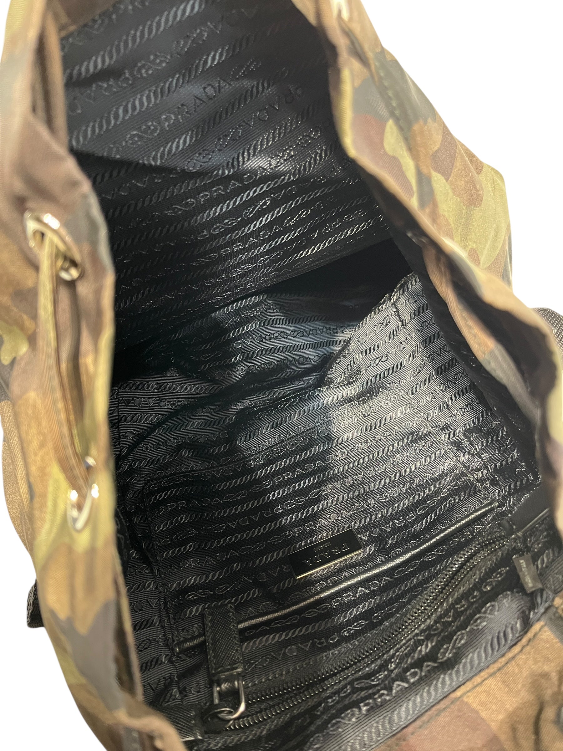 PRADA/Backpack/OS/Camouflage/Nylon/GRN/Tessuto Camoflage view 7
