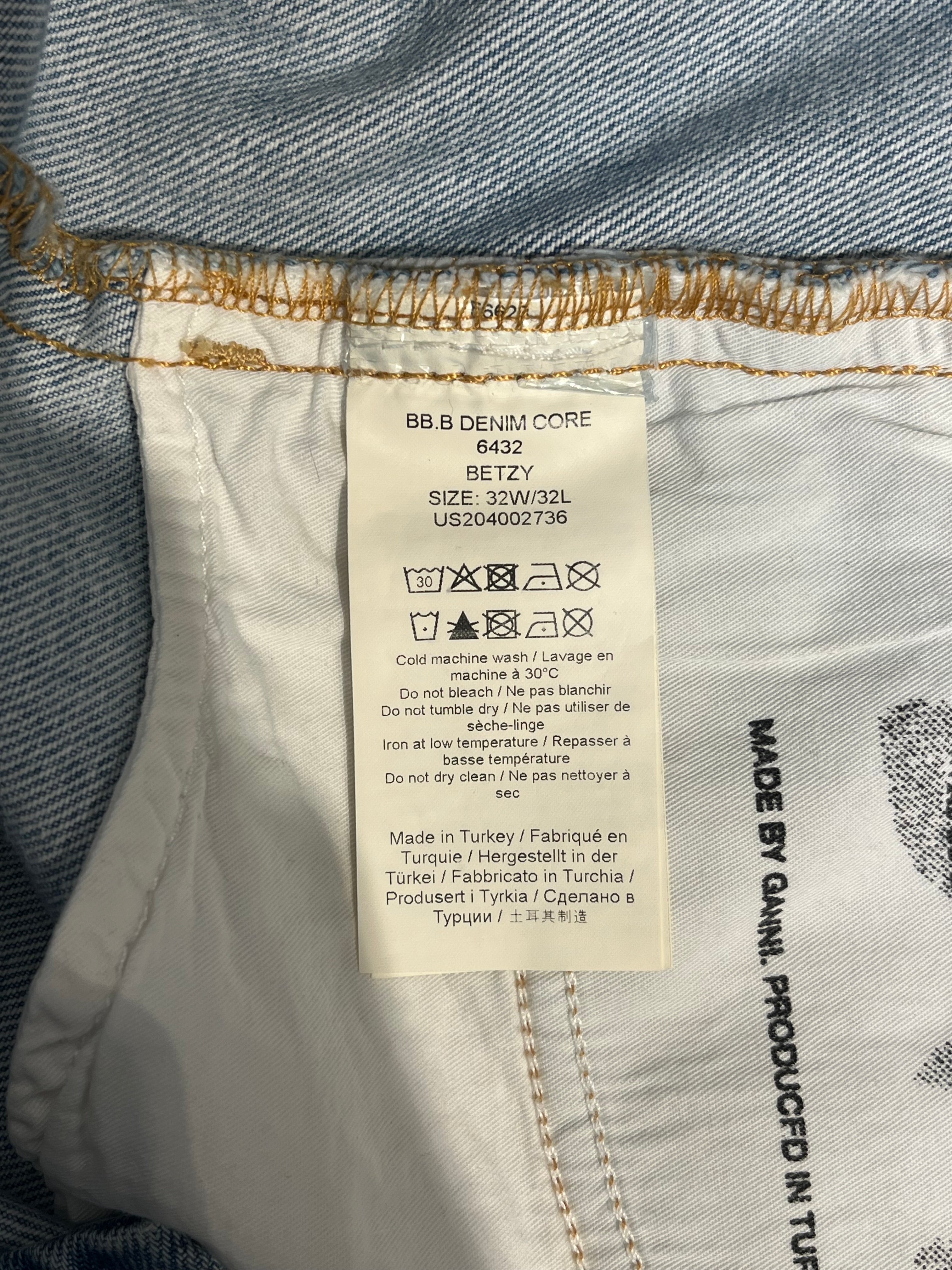 GANNI/Bootcut Pants/32/Cotton/BLU/BETZY SLIM FIT BOOTCUT view 4