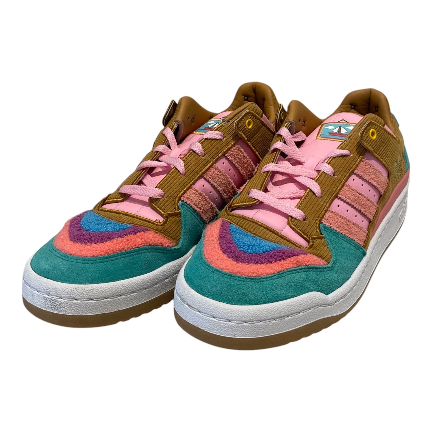 adidas/Low-Sneakers/US 11.5/All Over Print/MLT/Forum Low "The Simpsons" view 1