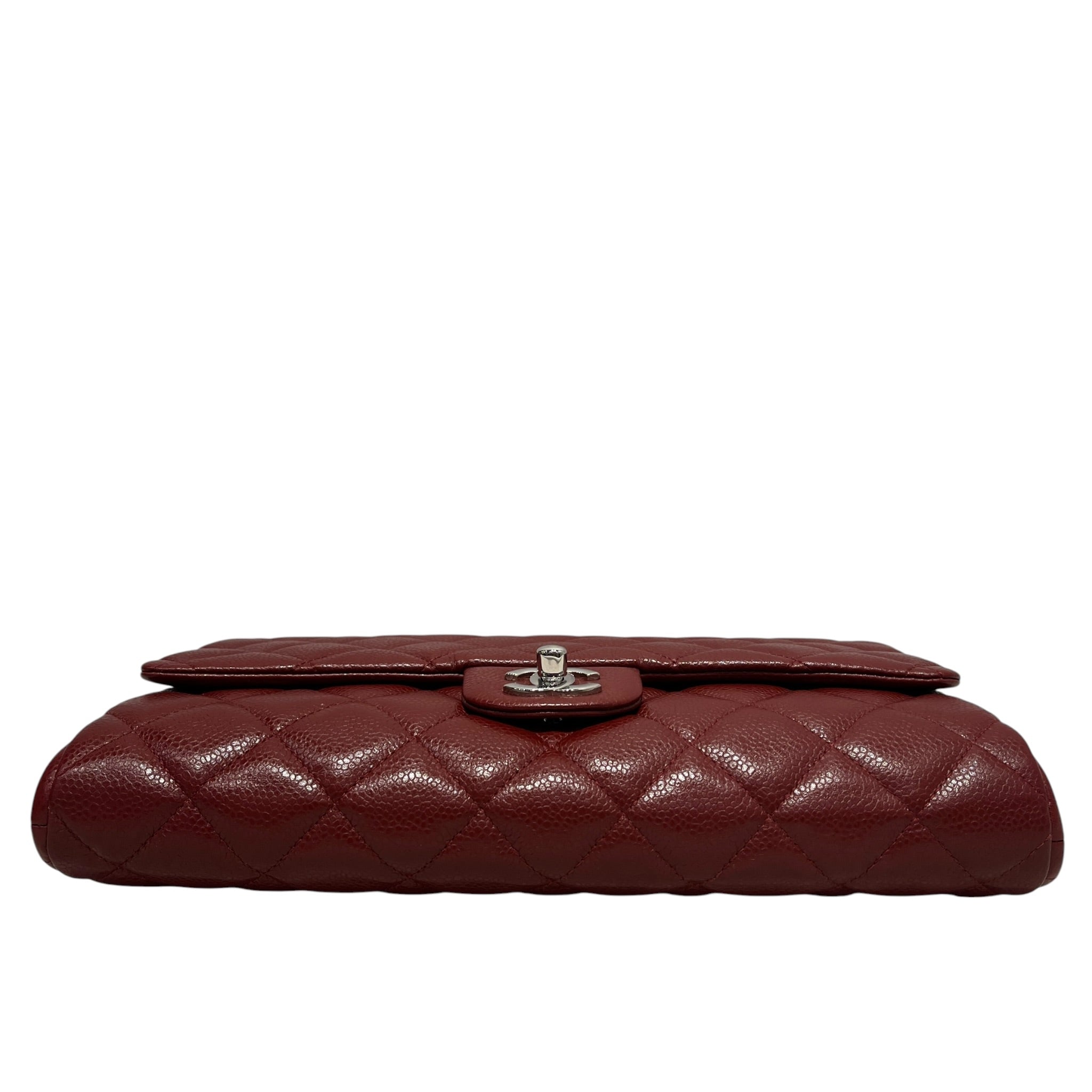 CHANEL/Hand Bag/Leather/BRD/caviar jumbo flap view 3