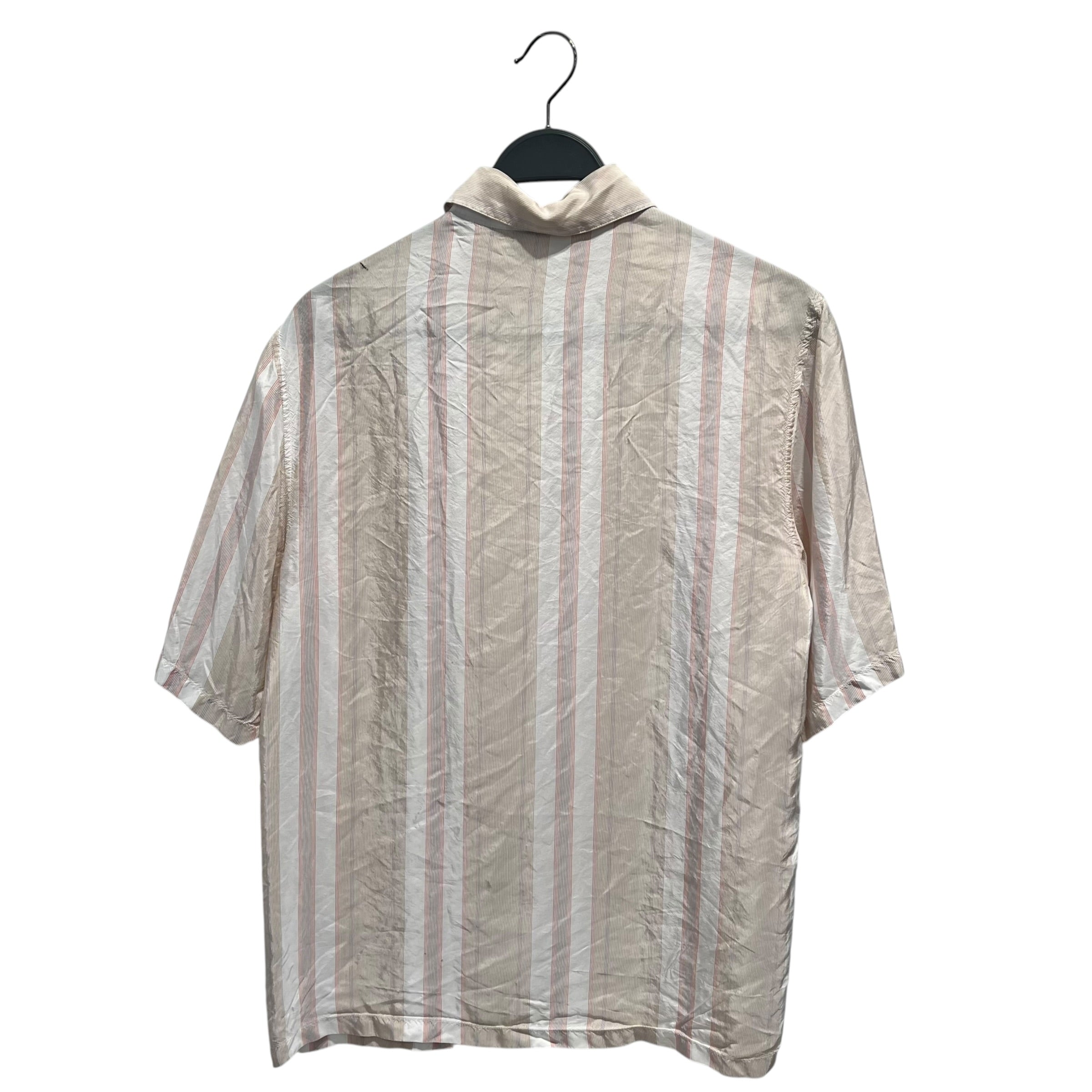 Acne Studios/SS Shirt/36/Cotton/MLT/Stripe/Red gold silver stripe view 2