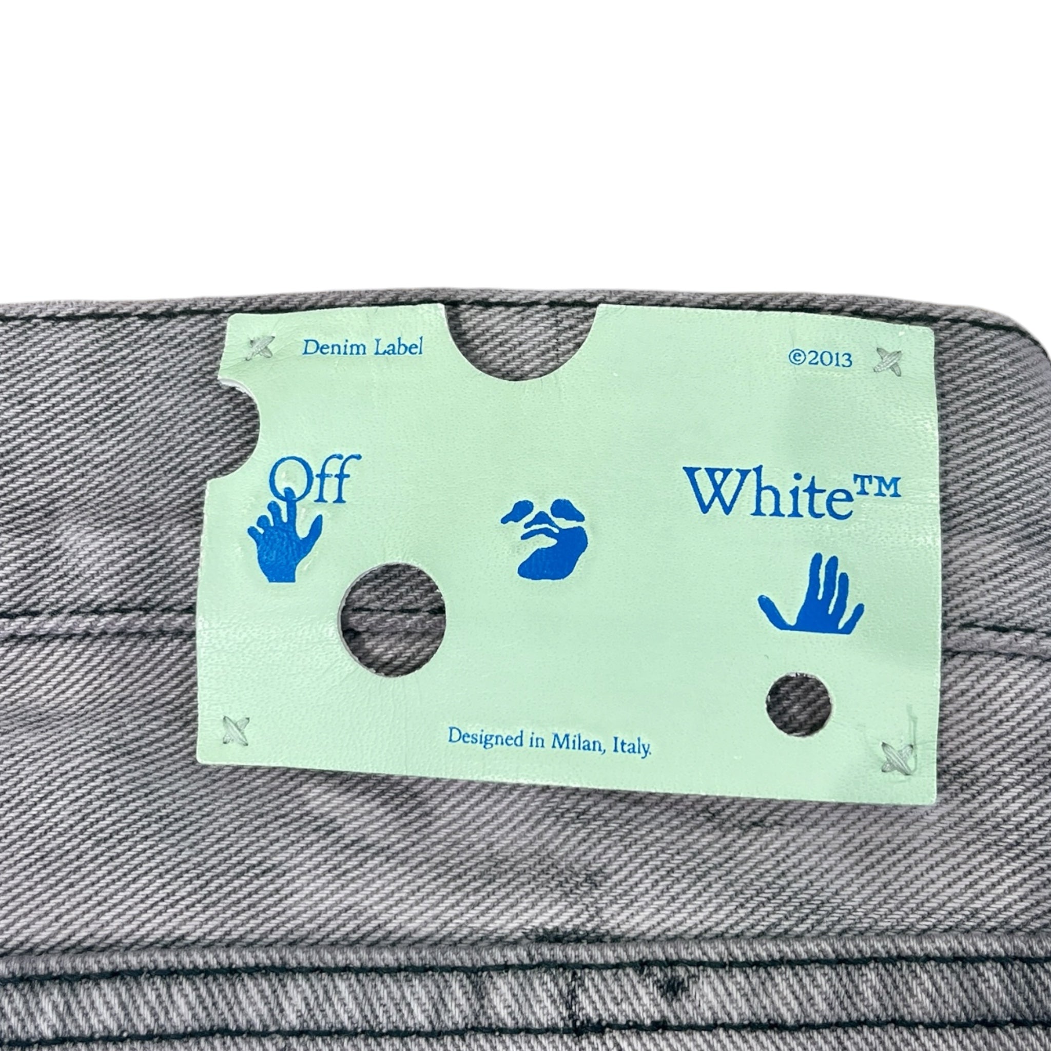 OFF-WHITE/Skinny Pants/S/Denim/GRY/Tie Dye Pants view 3